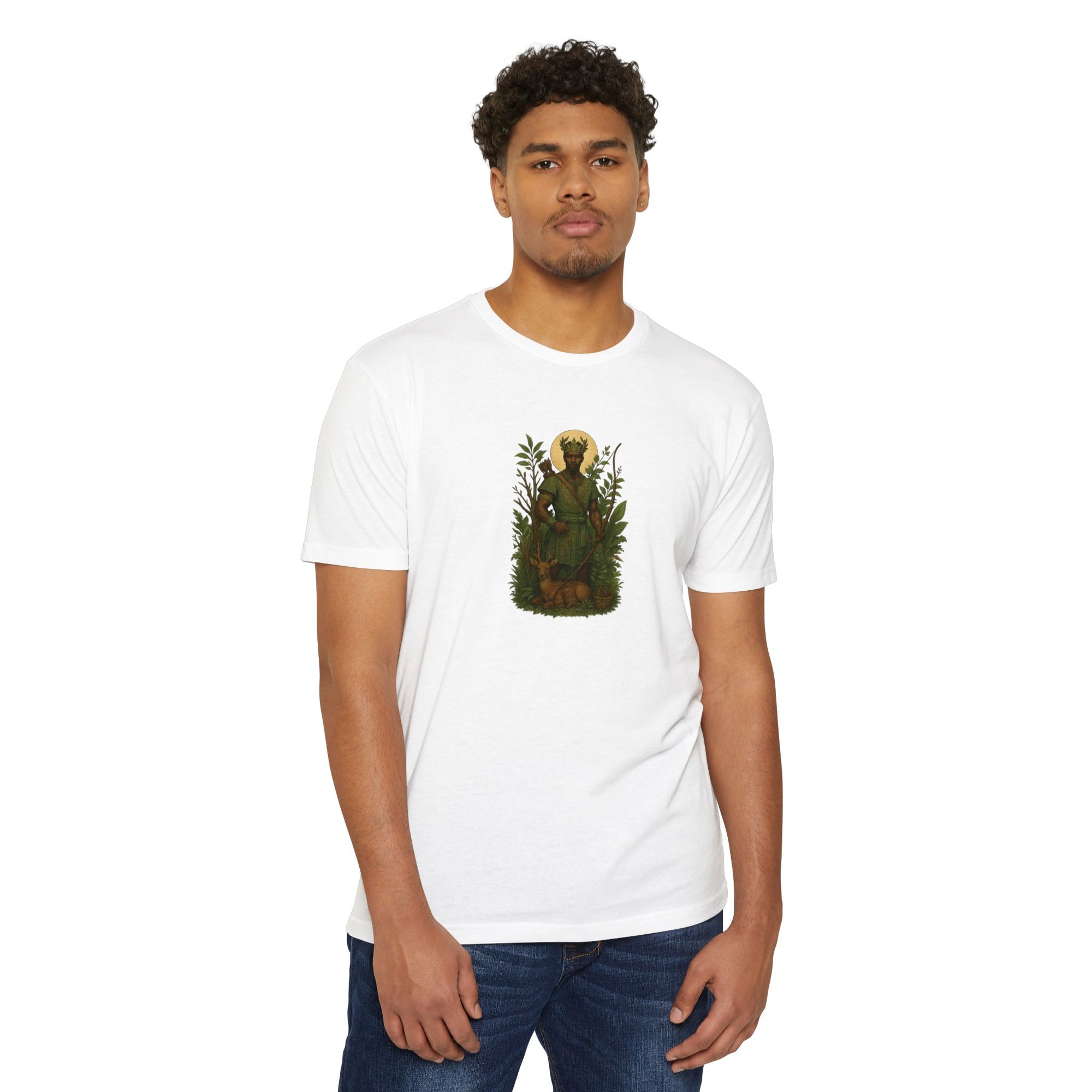 The Forest Spirit - Oshosi Orisha T-shirt