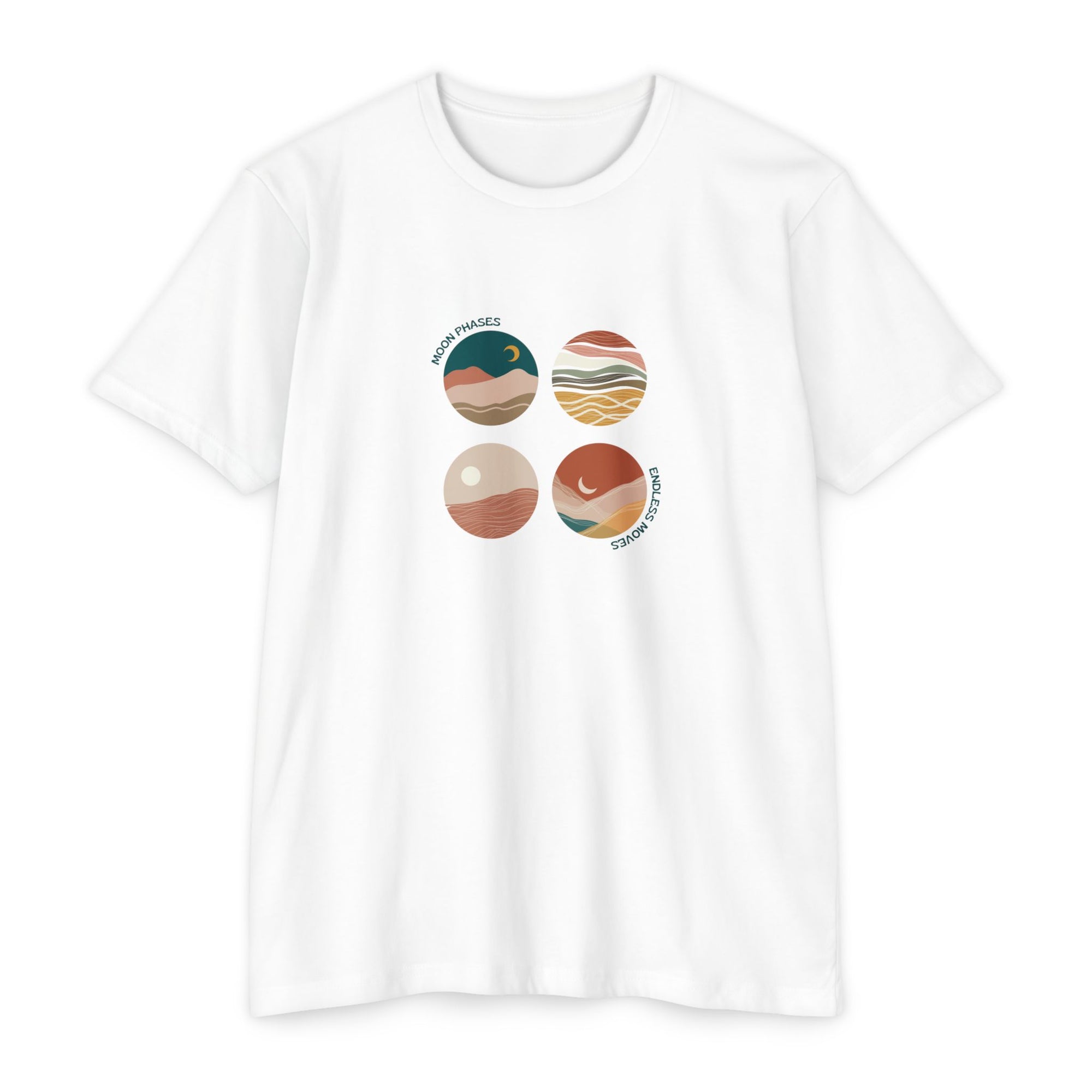 Moon Phases Astrology Lovers T-shirt