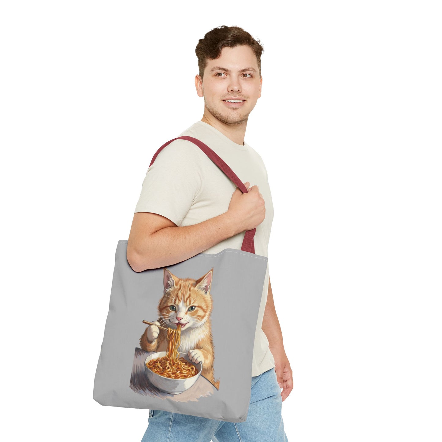 Noodle Cat Tote Bag