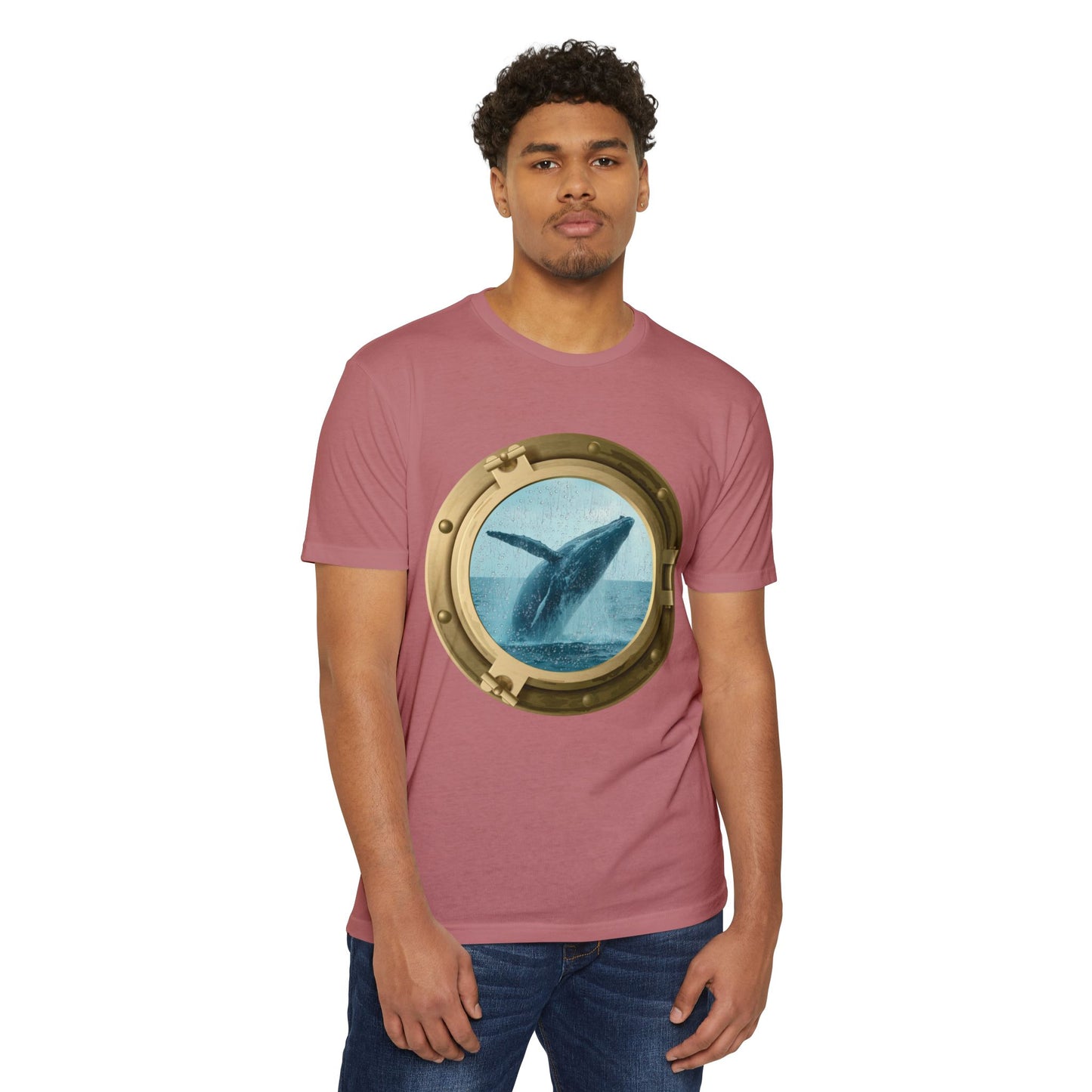 Whale Breaching T-Shirt – Minimal Ocean Design for Nature Lovers