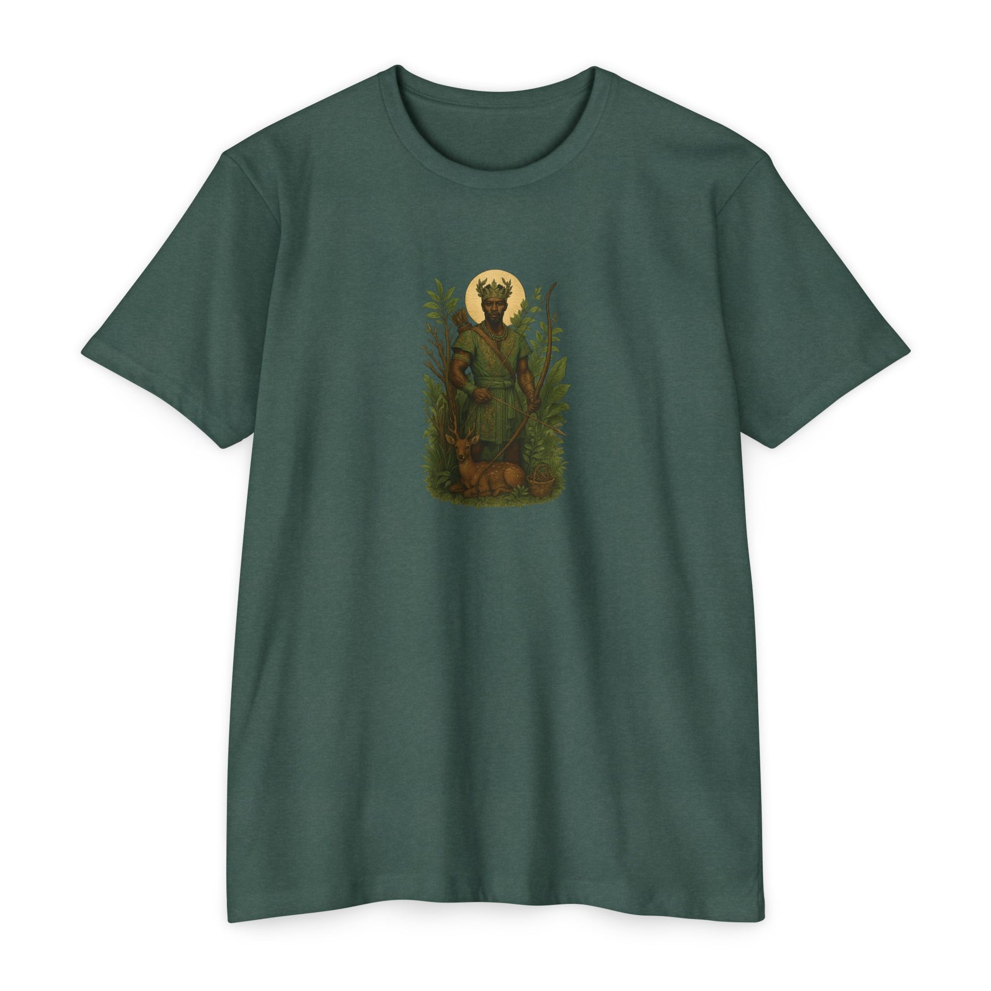 The Forest Spirit - Oshosi Orisha T-shirt