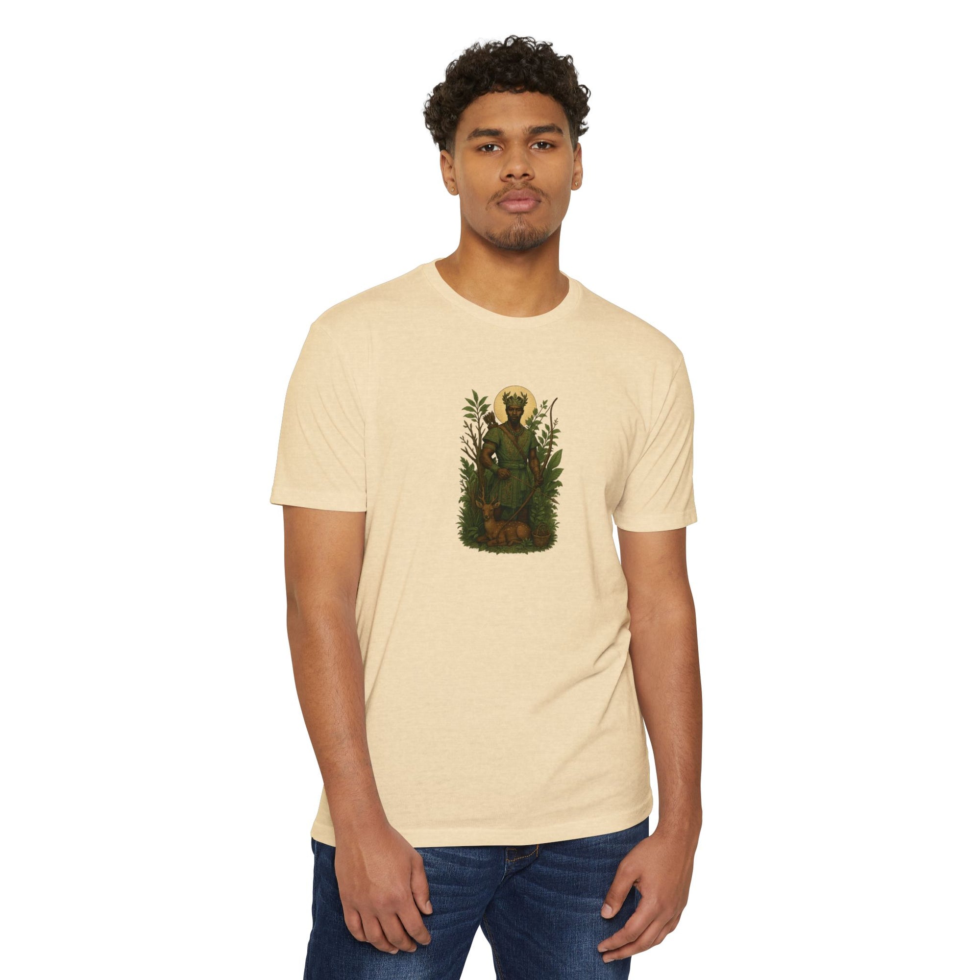 The Forest Spirit - Oshosi Orisha T-shirt