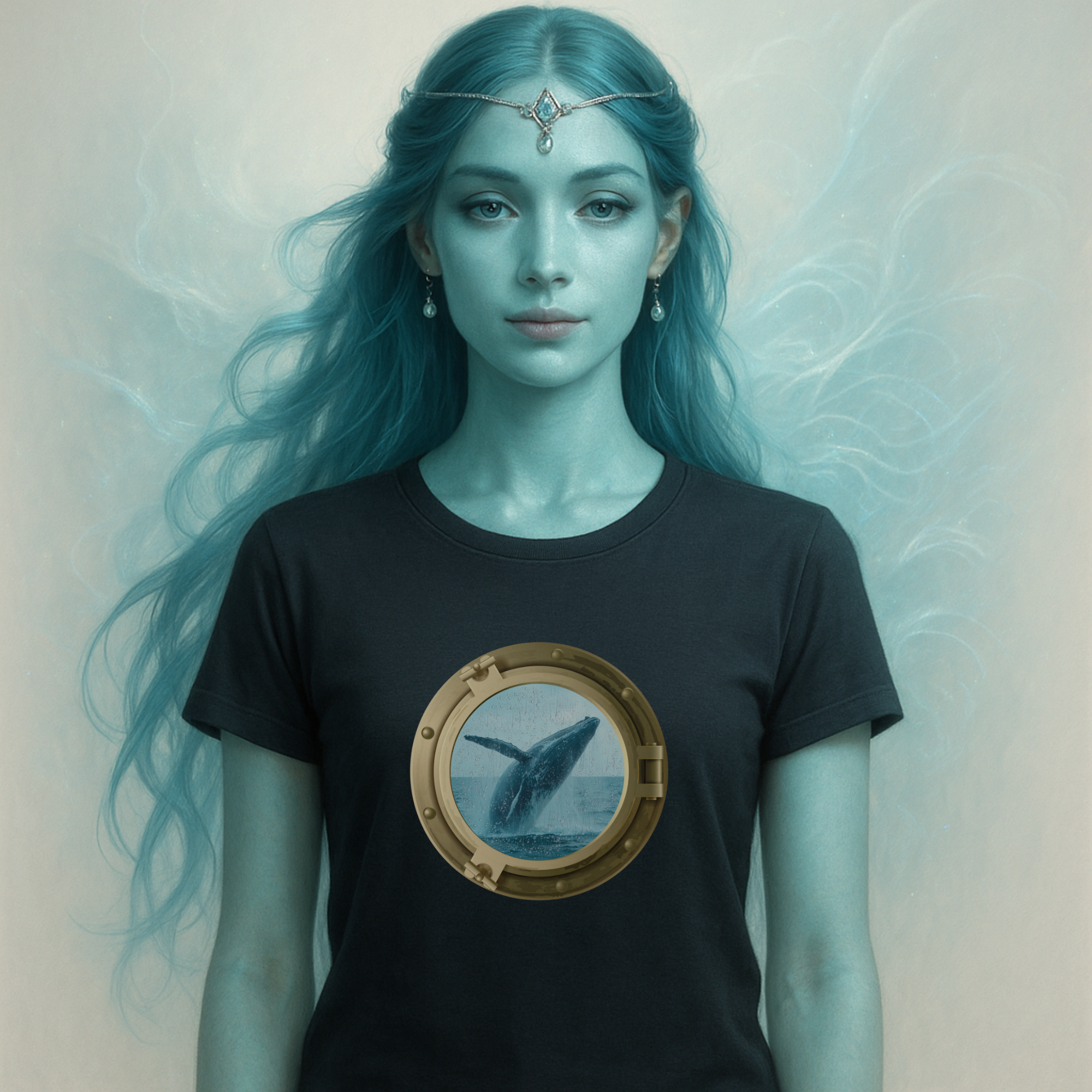 Whale or Atlantean Wisdom Keeper T-shirt