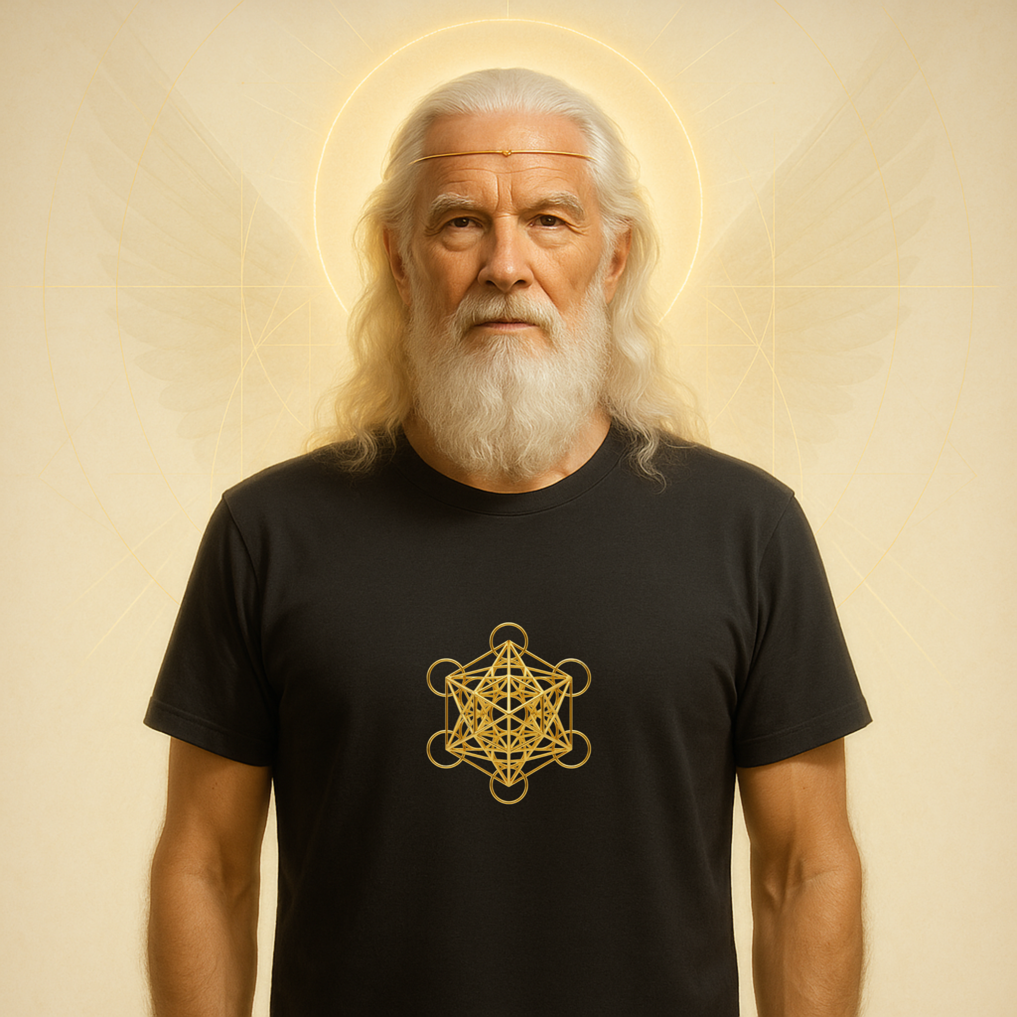 3D Metatron's Cube Unisex T-shirt