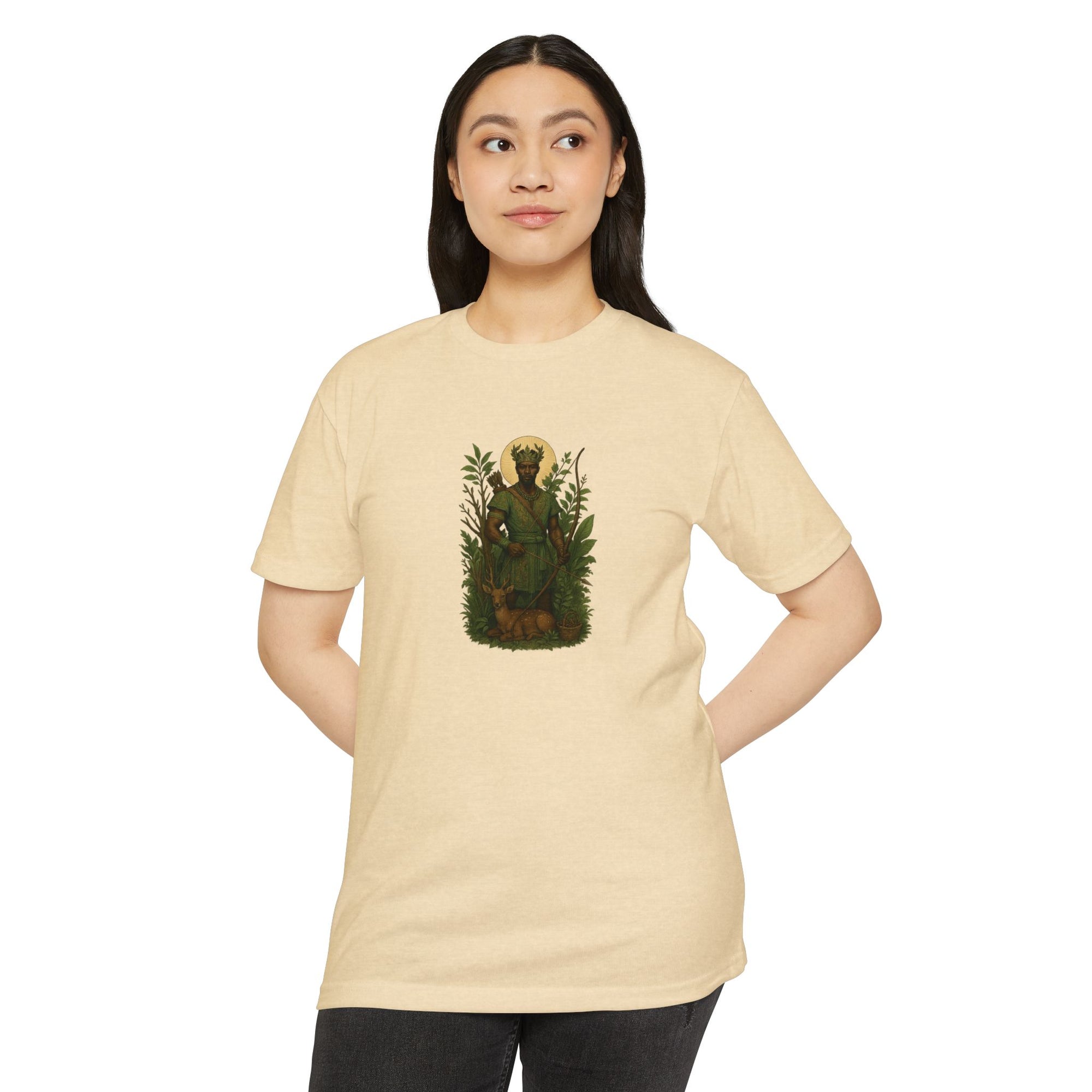 The Forest Spirit - Oshosi Orisha T-shirt