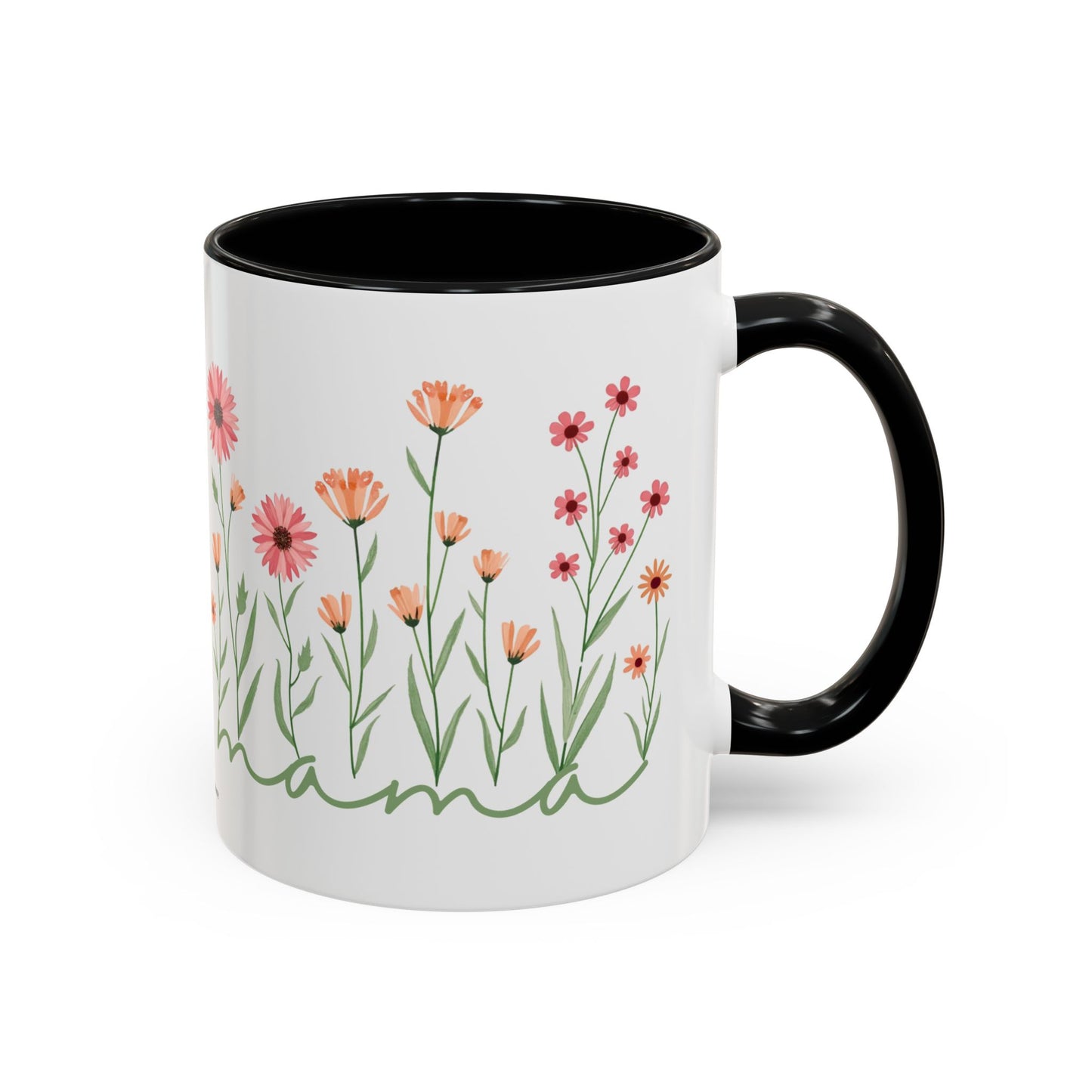 Coffee Mug Minimalist Flowers Mother's Day Gift