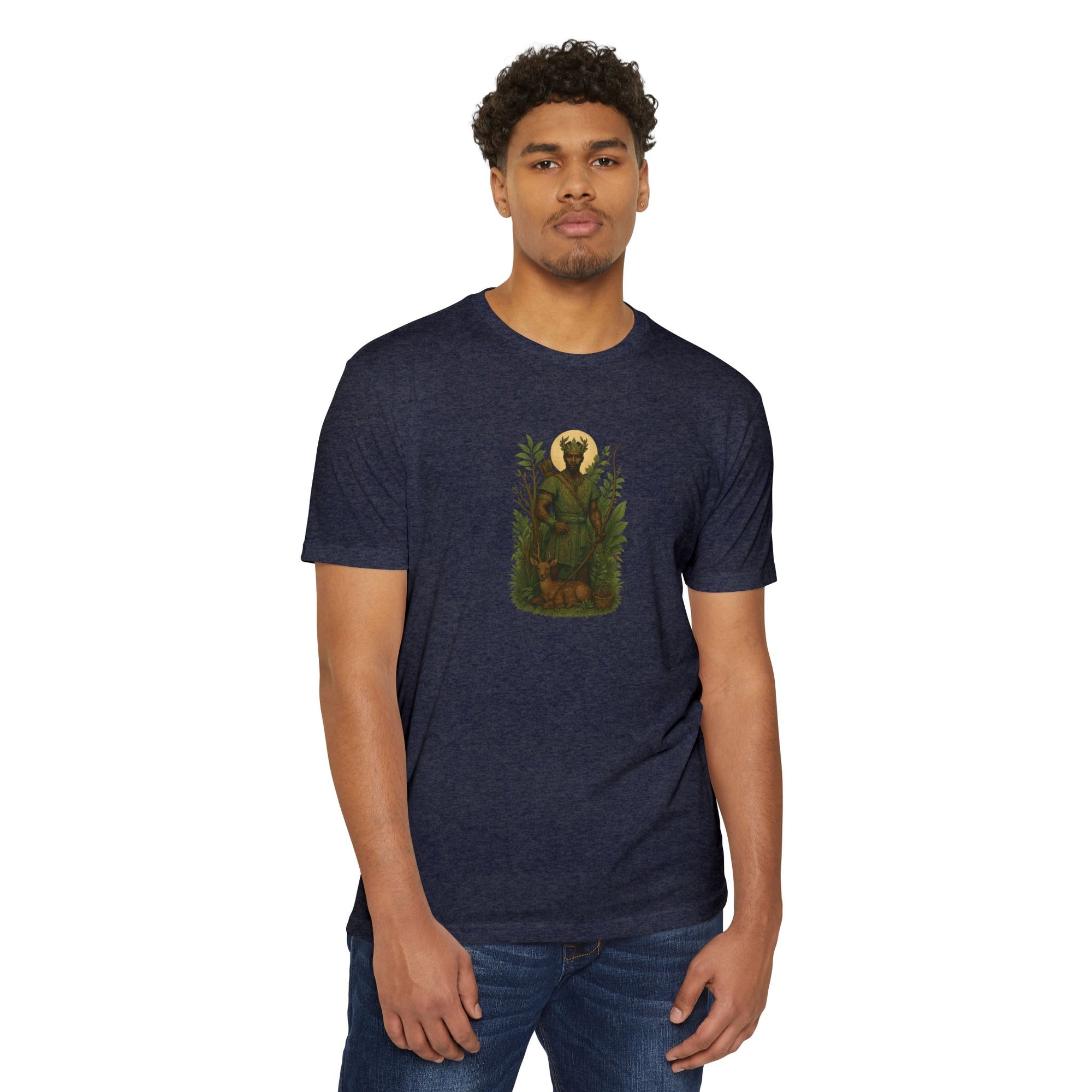 The Forest Spirit - Oshosi Orisha T-shirt