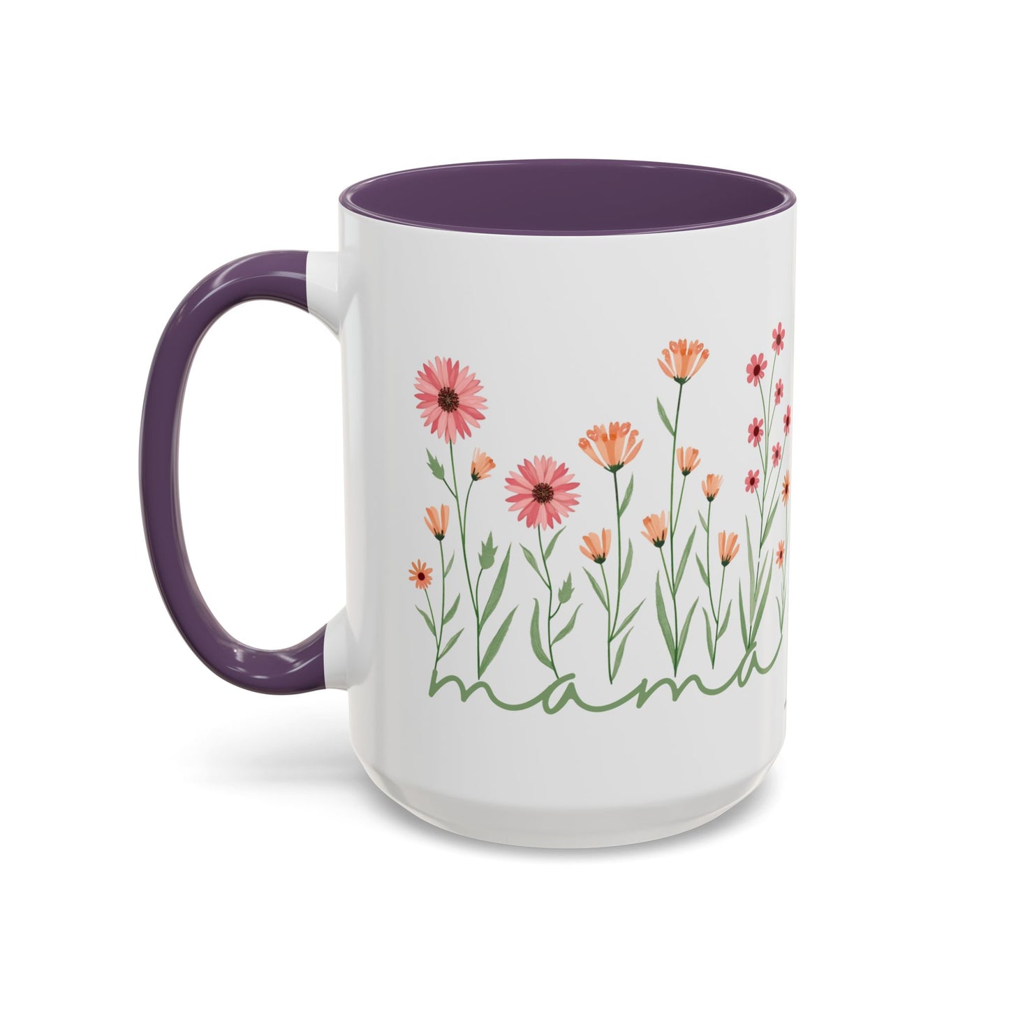 Coffee Mug Minimalist Flowers Mother's Day Gift