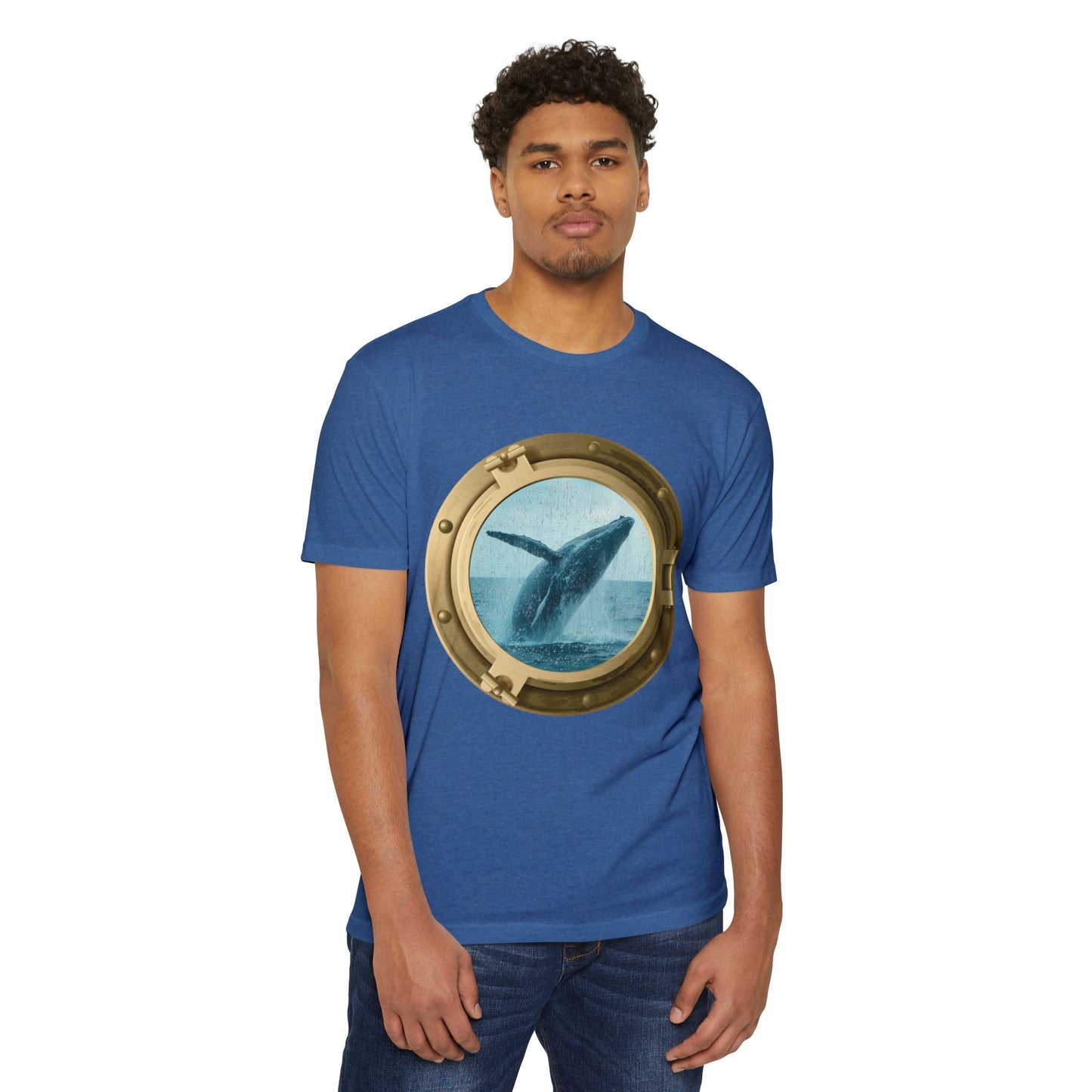 Whale Breaching T-Shirt – Minimal Ocean Design for Nature Lovers