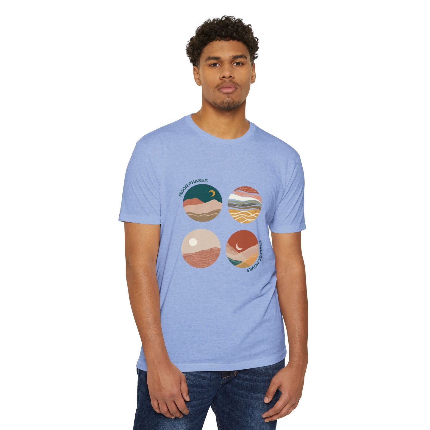Moon Phases T-Shirt – Celestial Design for Astrology Lovers