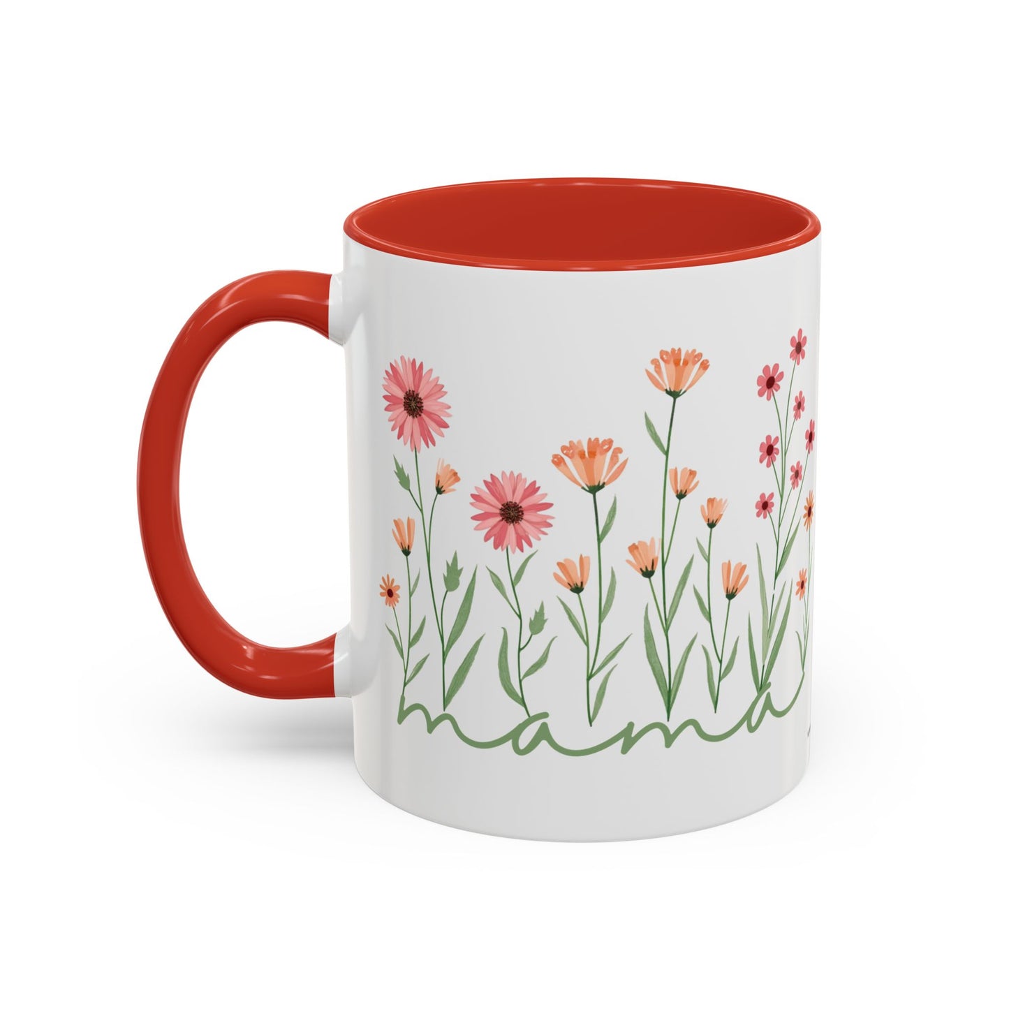Coffee Mug Minimalist Flowers Mother's Day Gift