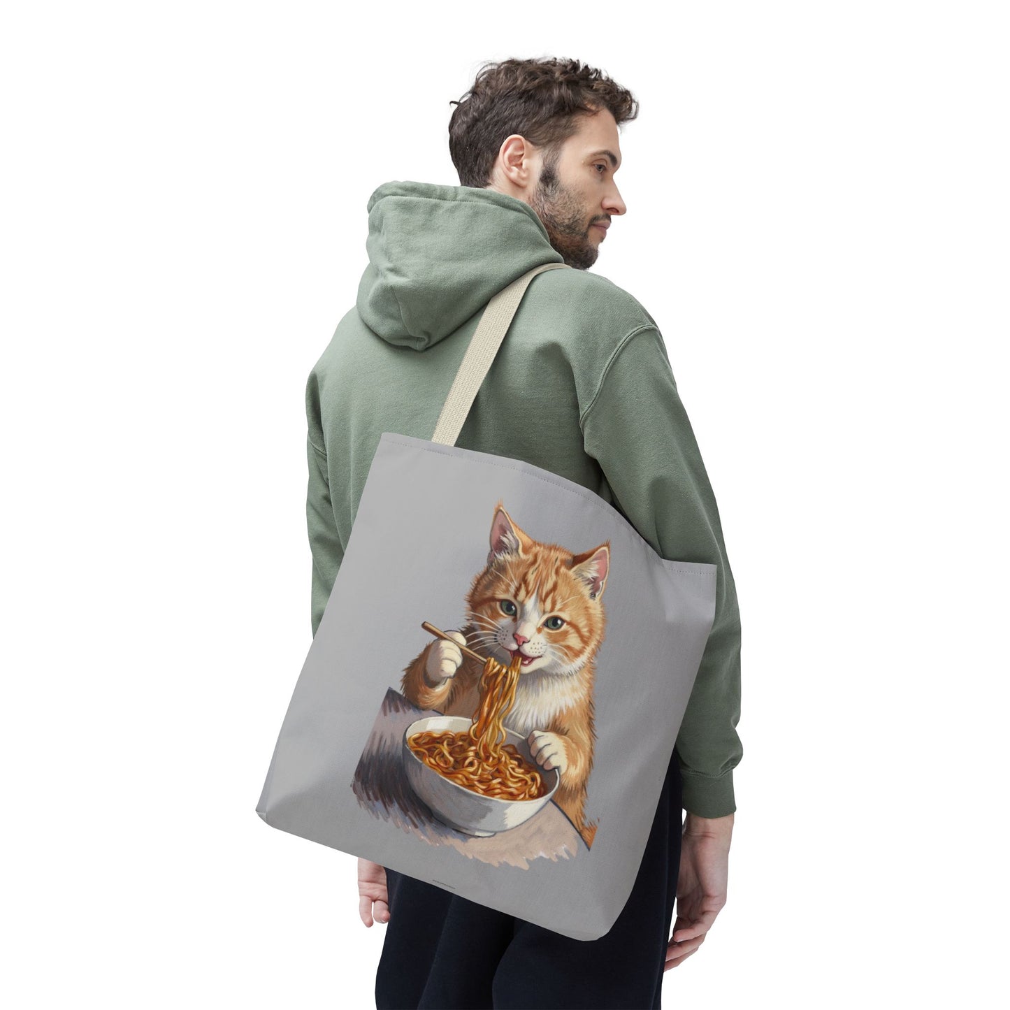 Noodle Cat Tote Bag
