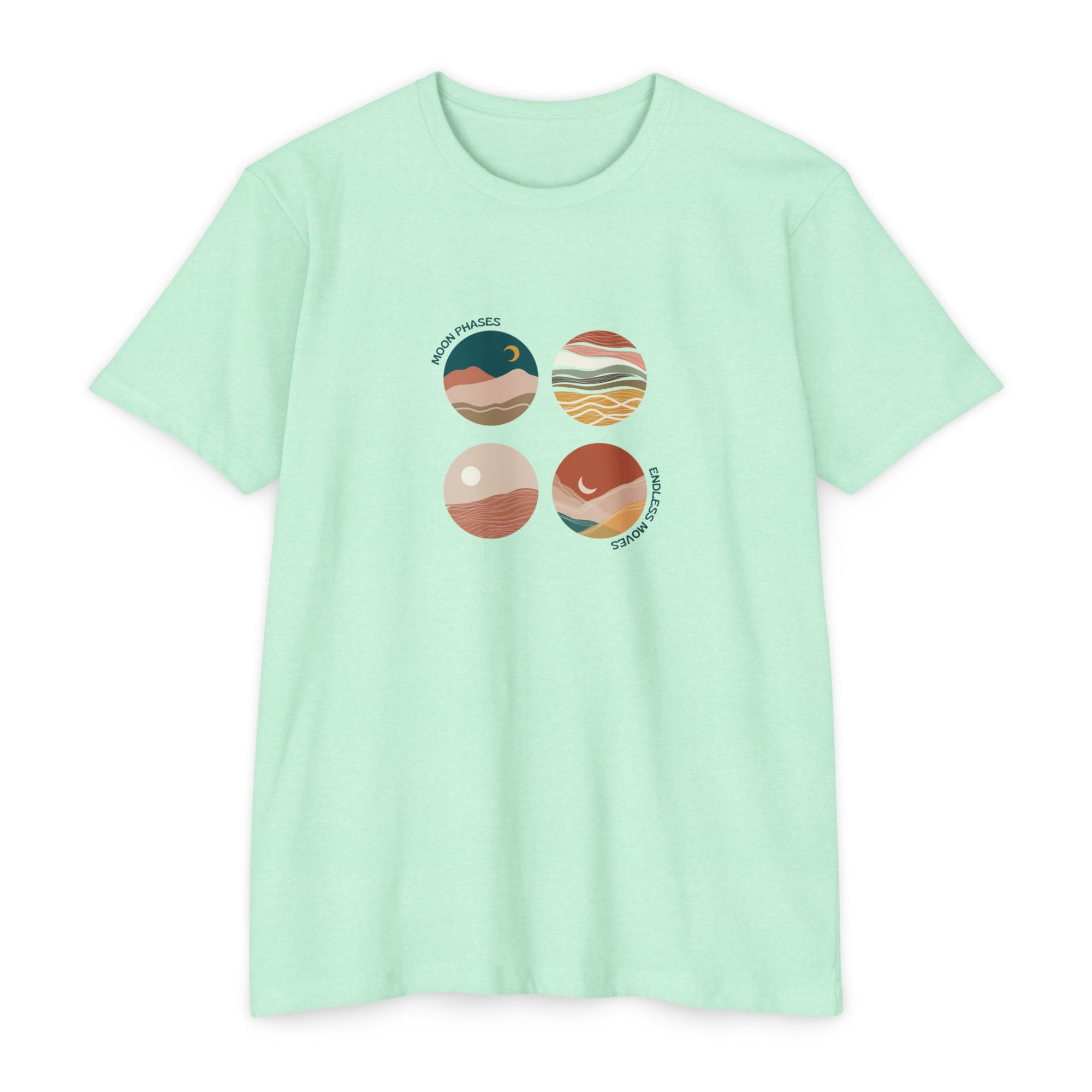 Moon Phases Astrology Lovers T-shirt