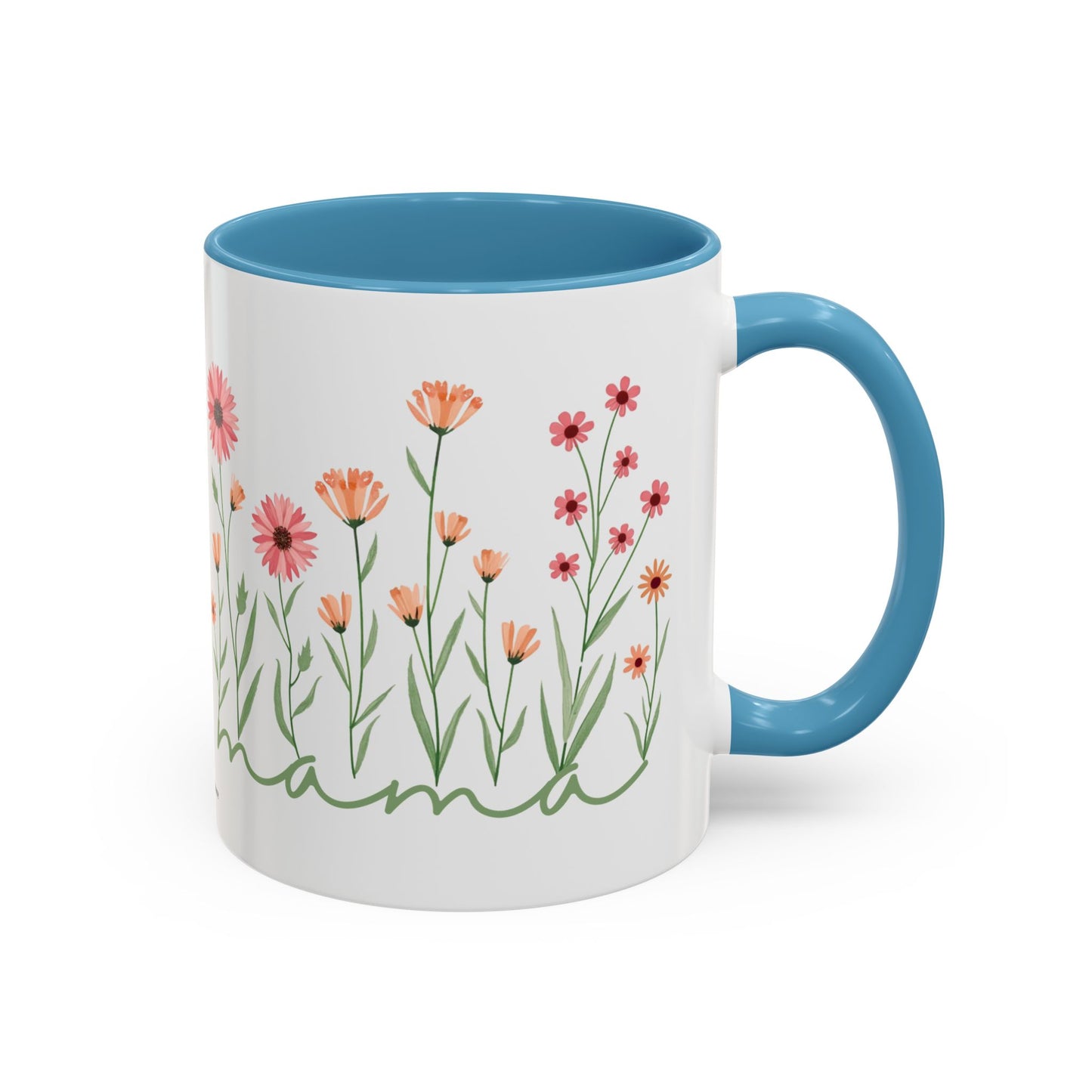 Coffee Mug Minimalist Flowers Mother's Day Gift
