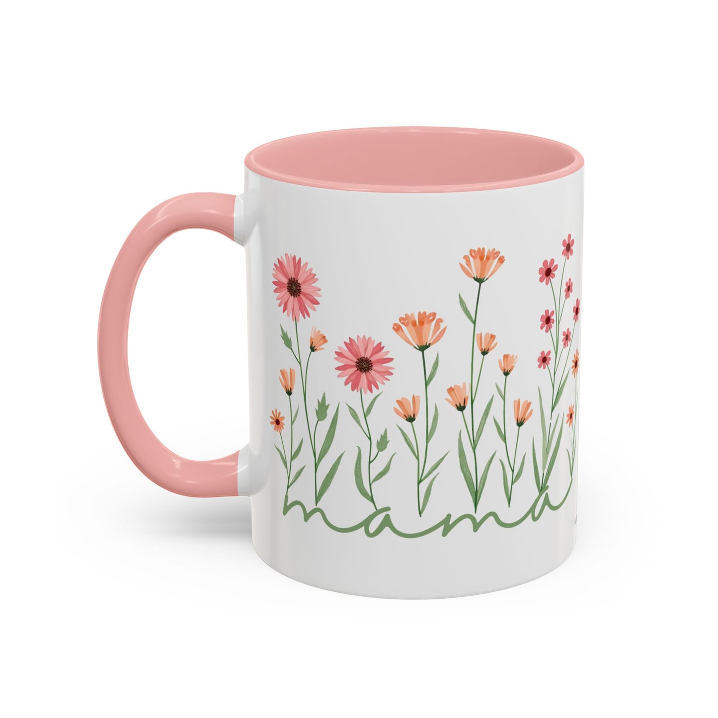 Coffee Mug Minimalist Flowers Mother's Day Gift