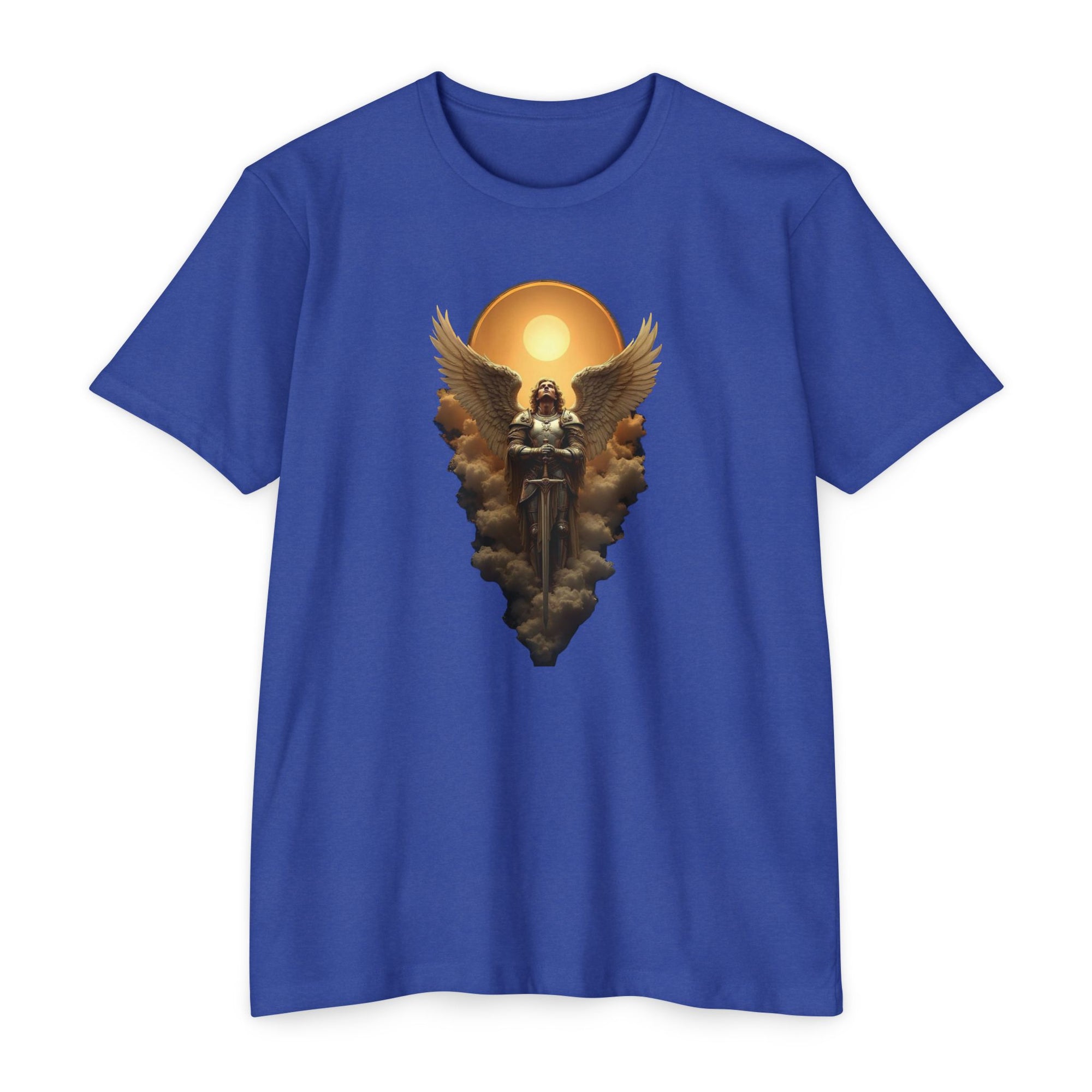 Celestial Warrior Saint Michael the Archangel T-Shirt