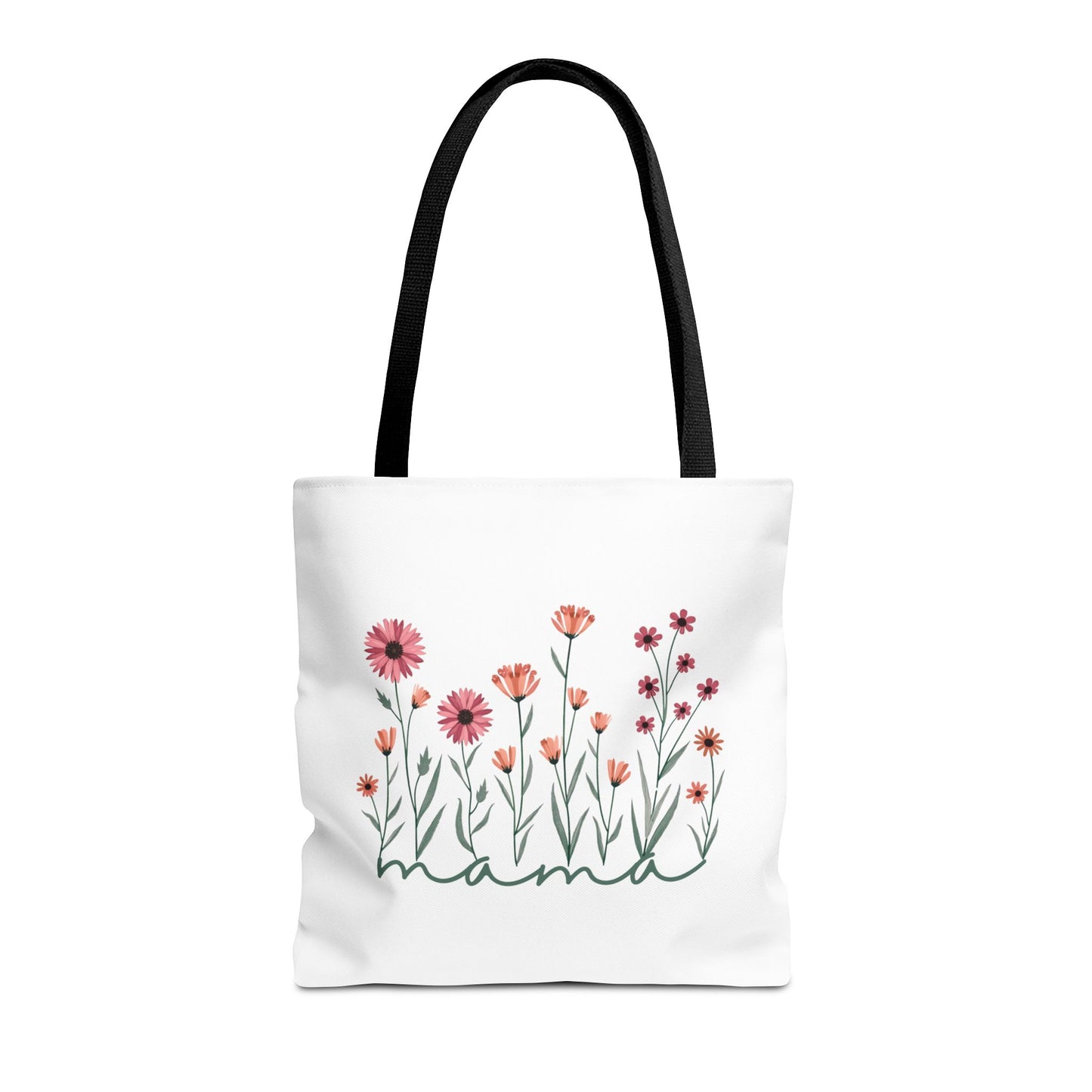 Minimalist Flowers Mother's Tote Bag