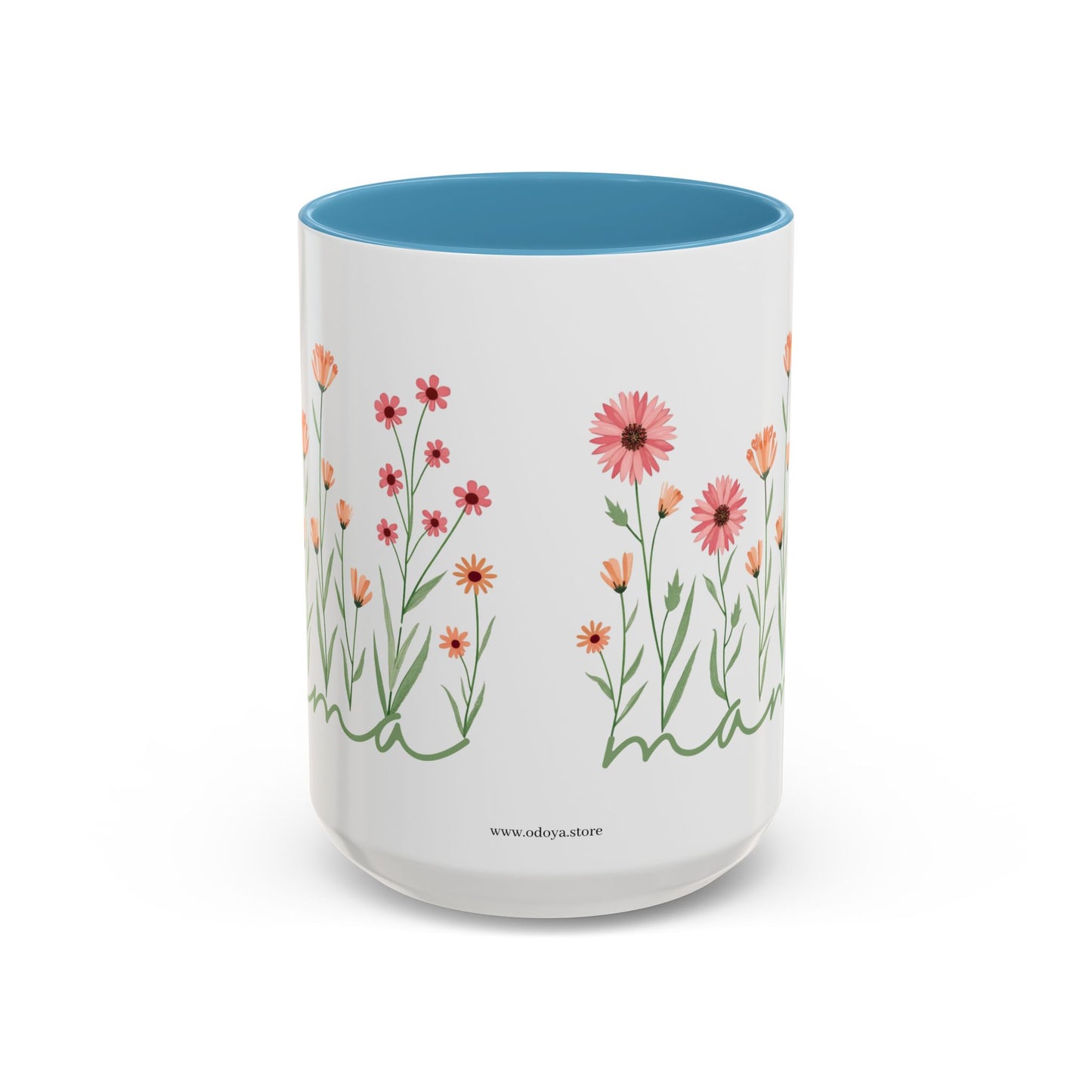 Coffee Mug Minimalist Flowers Mother's Day Gift