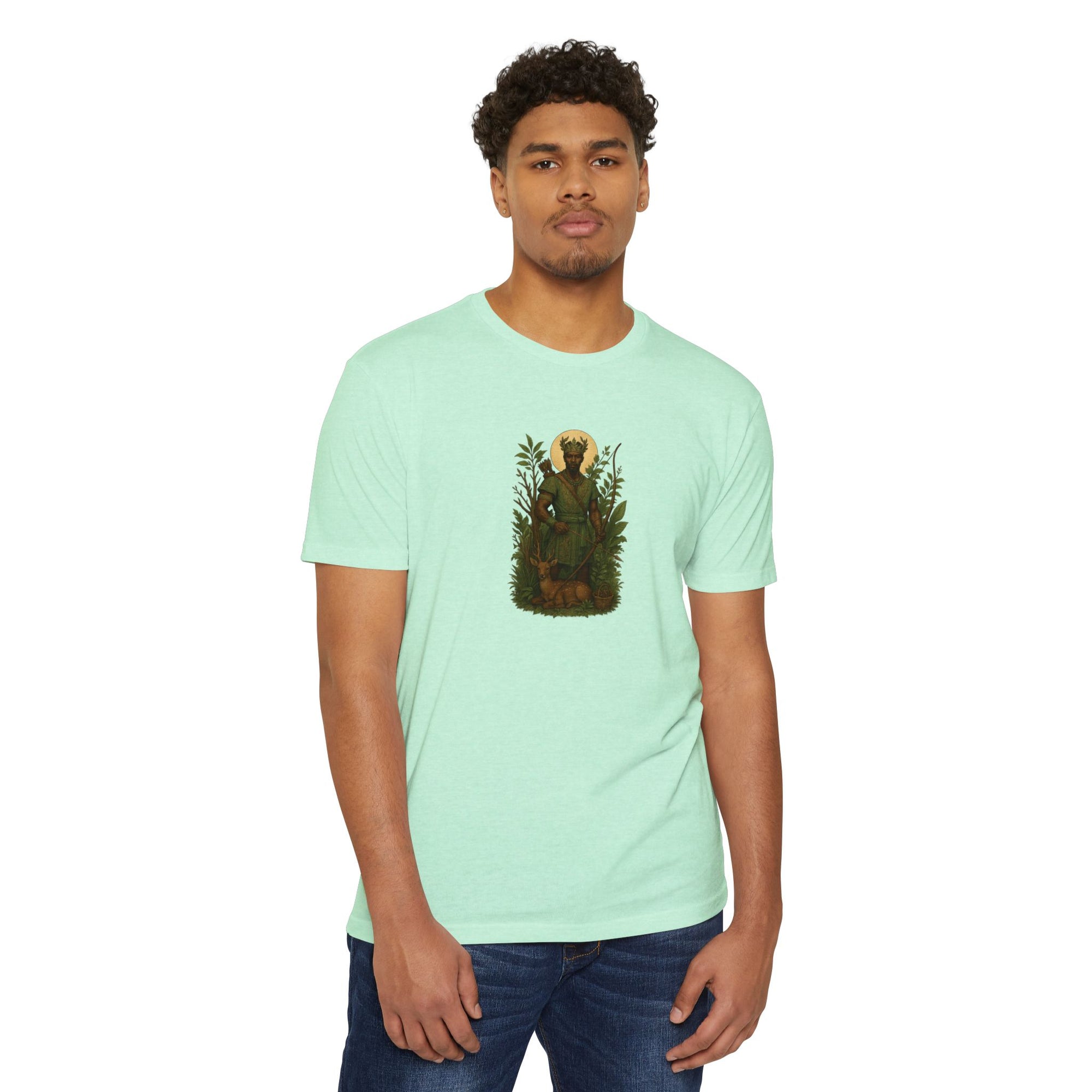 The Forest Spirit - Oshosi Orisha T-shirt