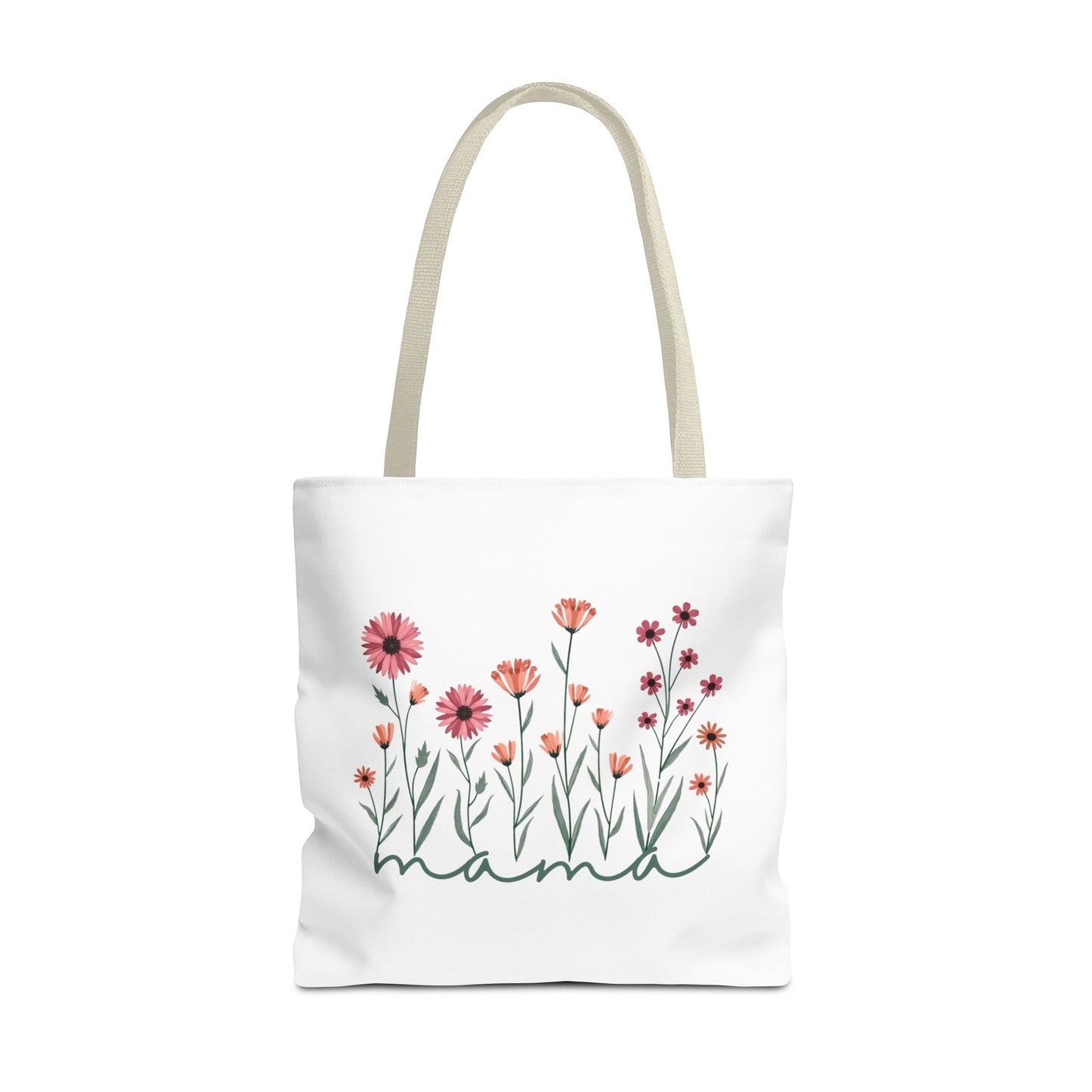 Minimalist Flowers Mother's Tote Bag