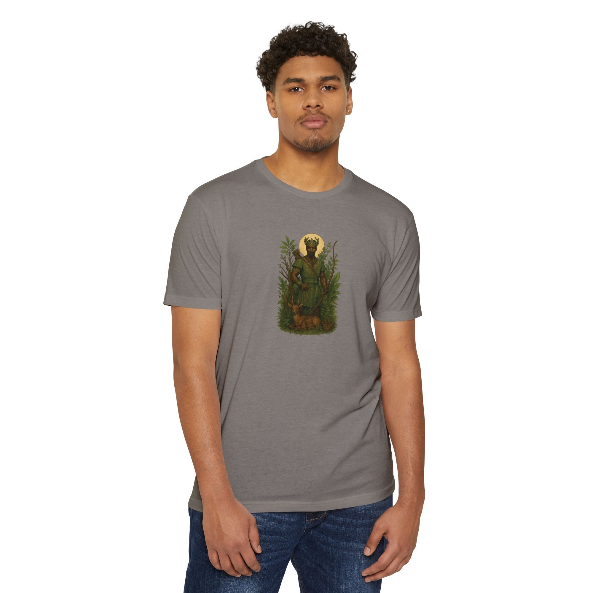 The Forest Spirit - Oshosi Orisha T-shirt