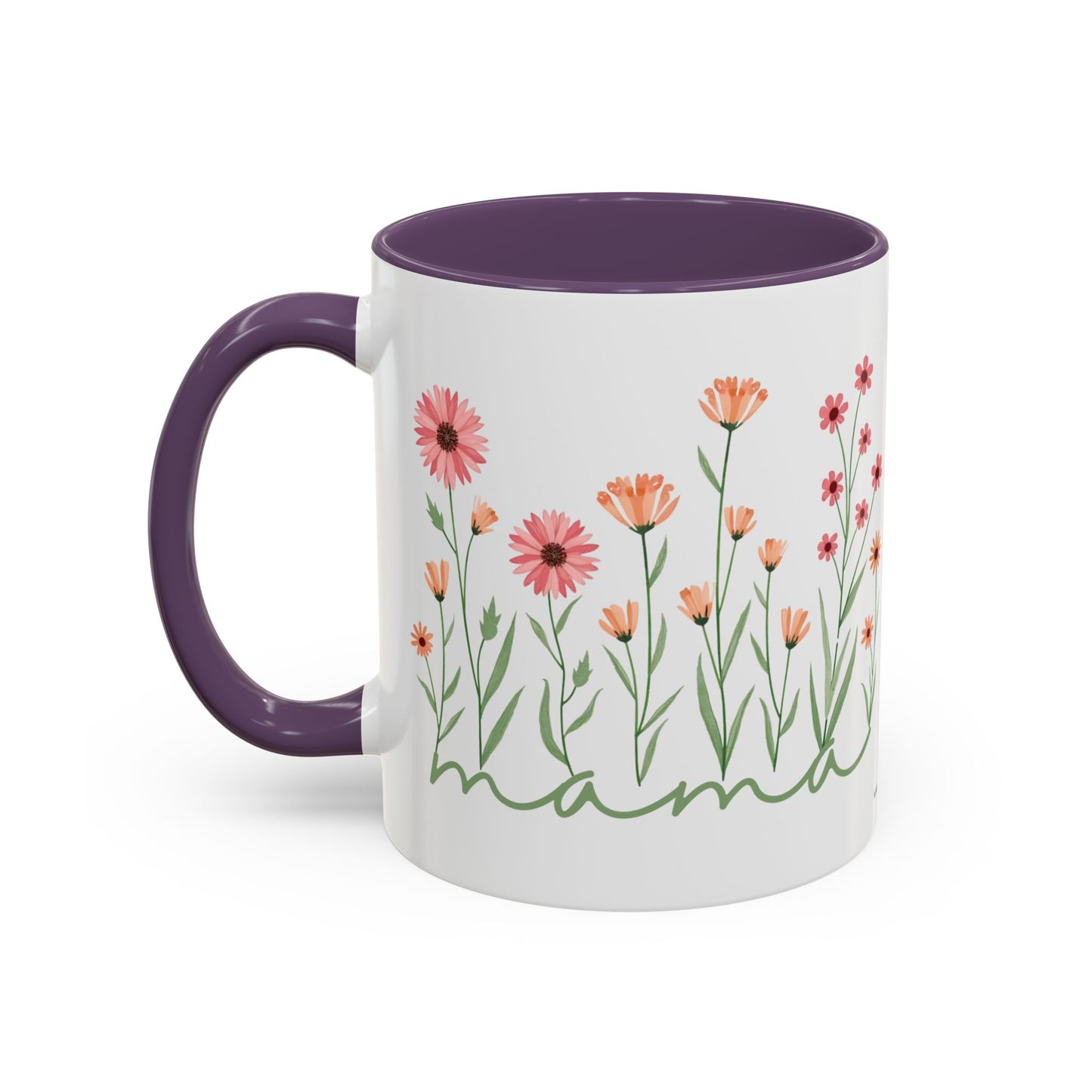 Coffee Mug Minimalist Flowers Mother's Day Gift