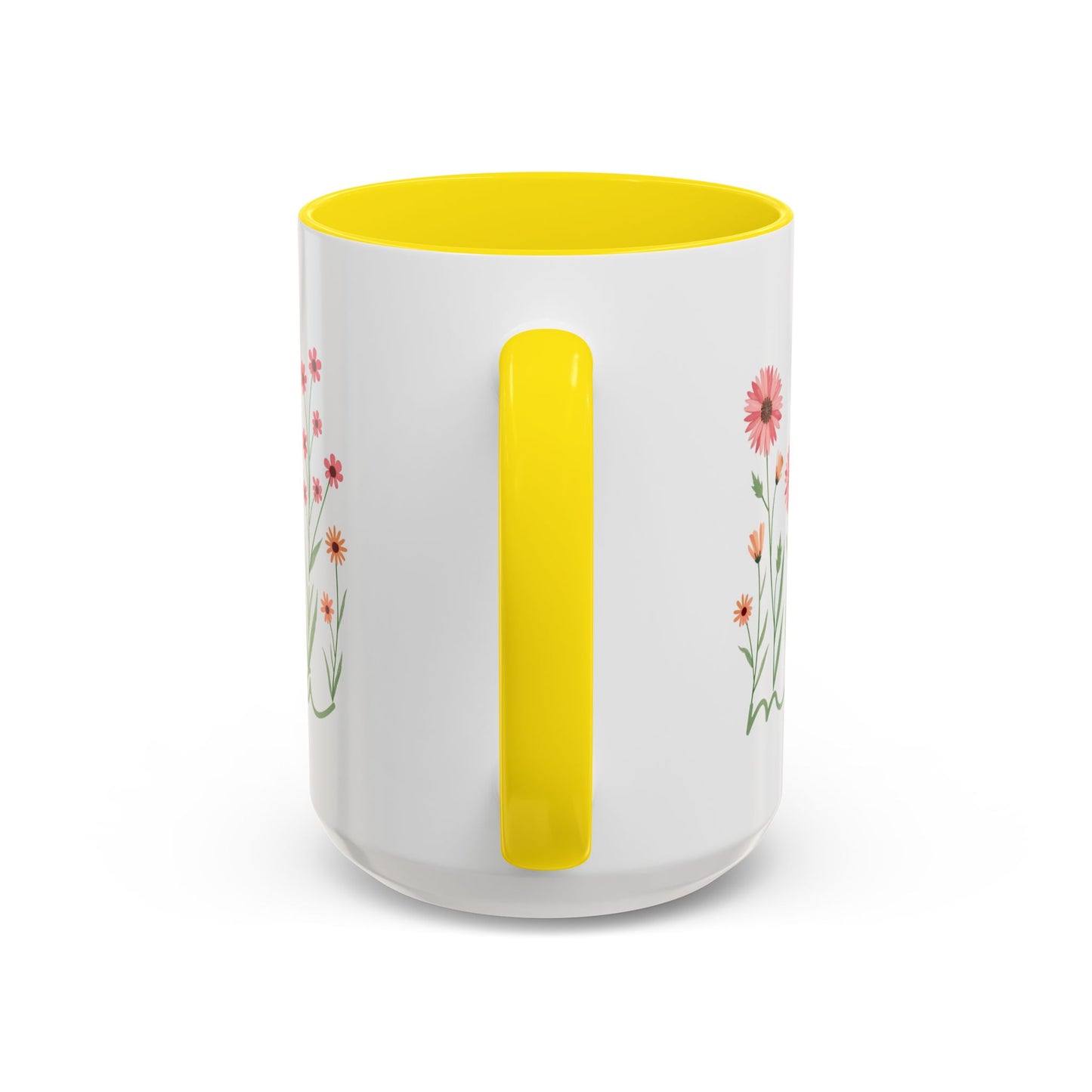 Coffee Mug Minimalist Flowers Mother's Day Gift