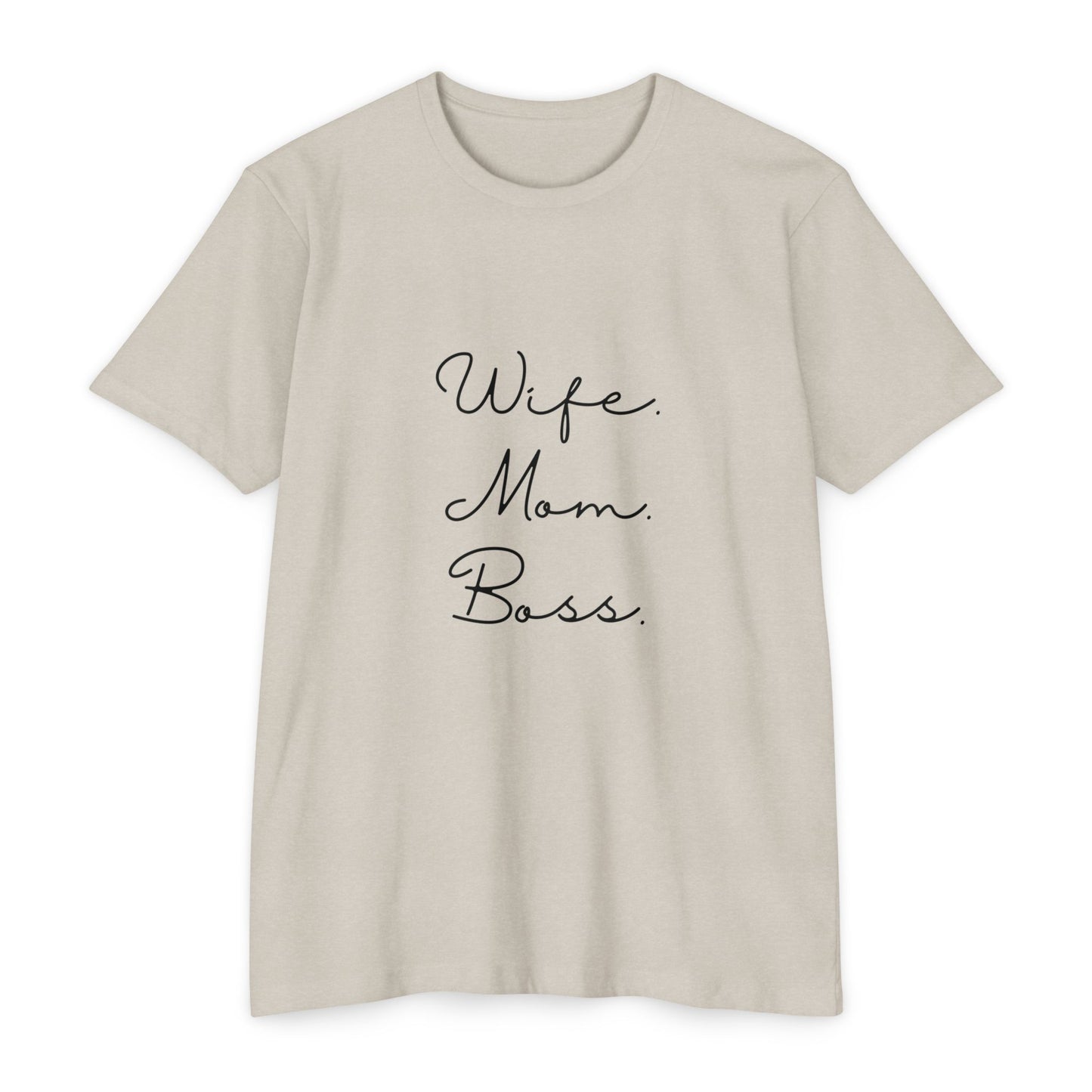 Wife Mom Boss T-Shirt – Bold Mother’s Day Gift for Empowered Women