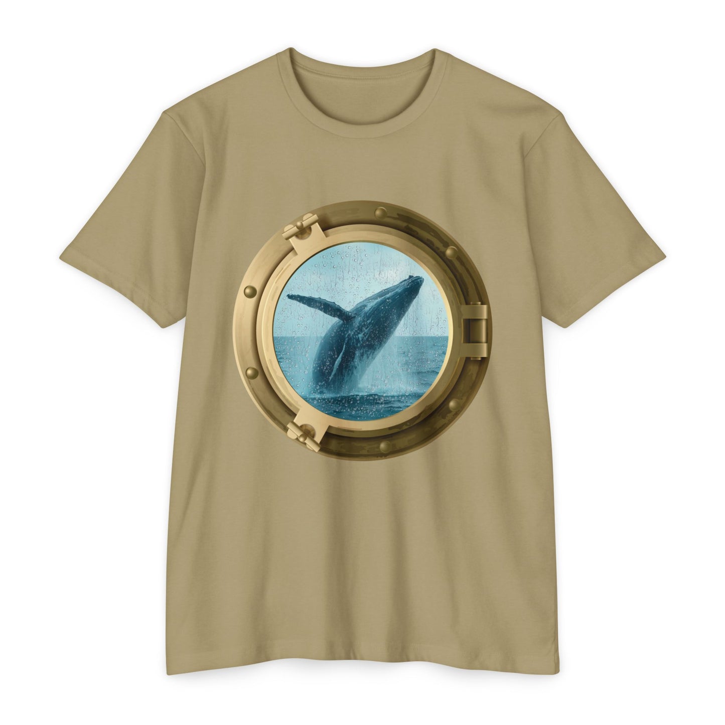 Whale Breaching T-Shirt – Minimal Ocean Design for Nature Lovers