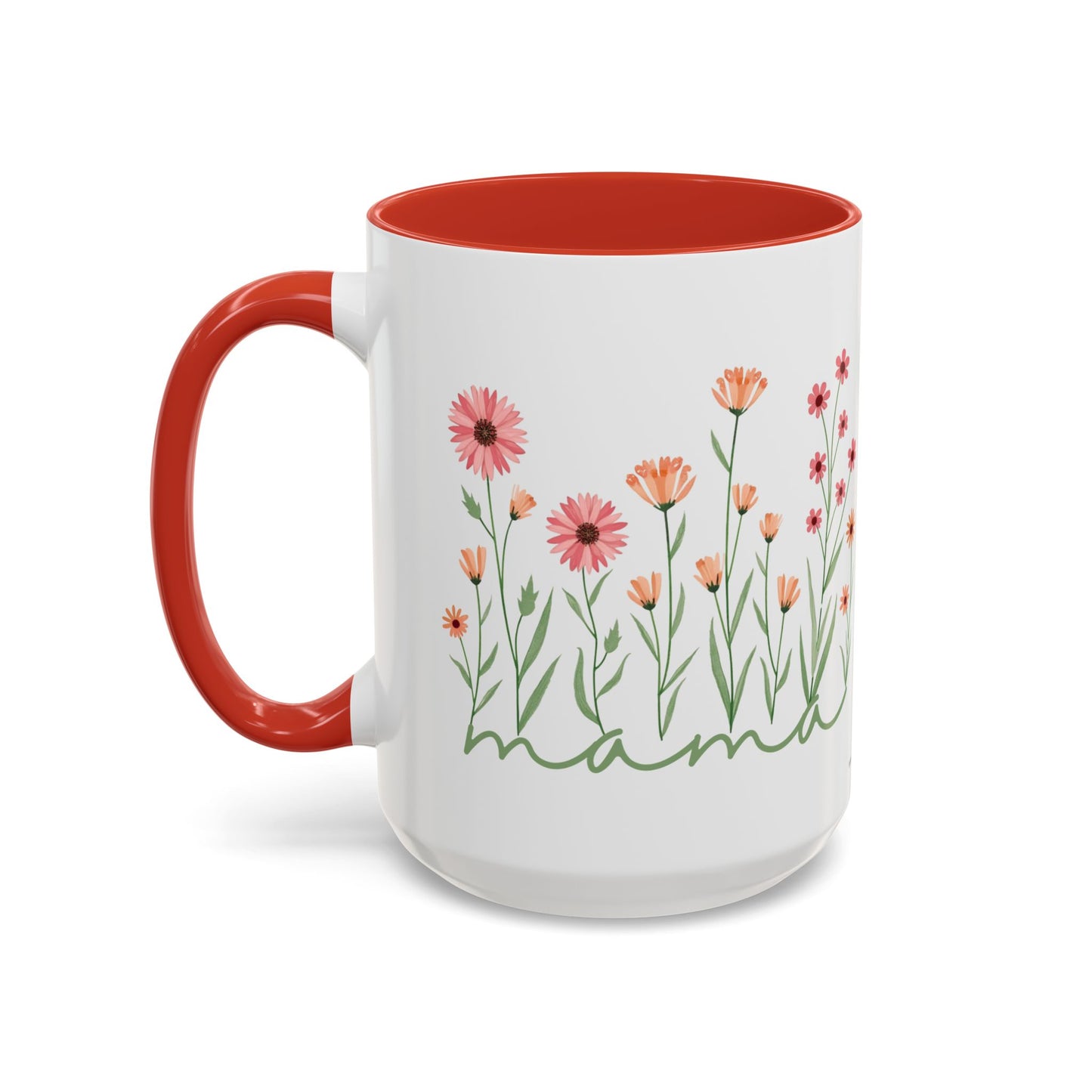 Coffee Mug Minimalist Flowers Mother's Day Gift