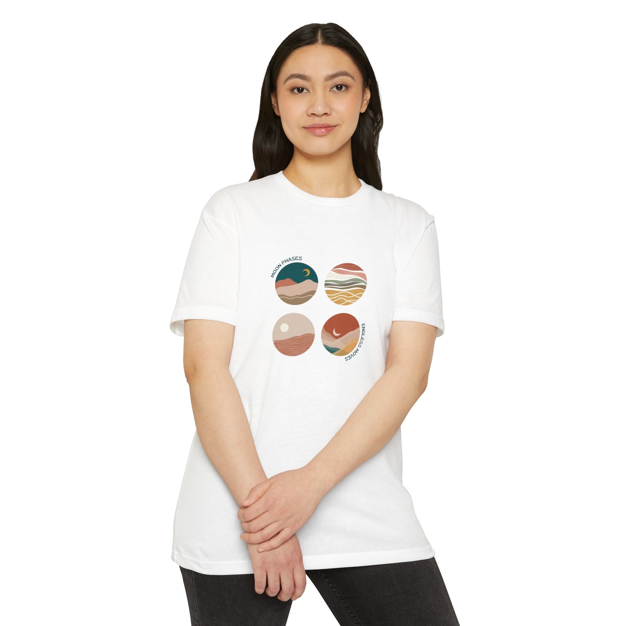 Moon Phases Astrology Lovers T-shirt