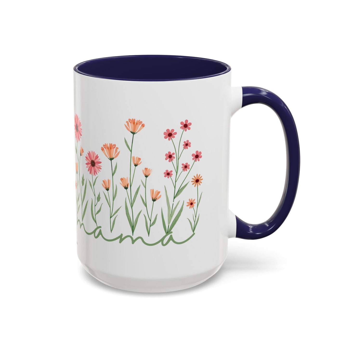 Coffee Mug Minimalist Flowers Mother's Day Gift