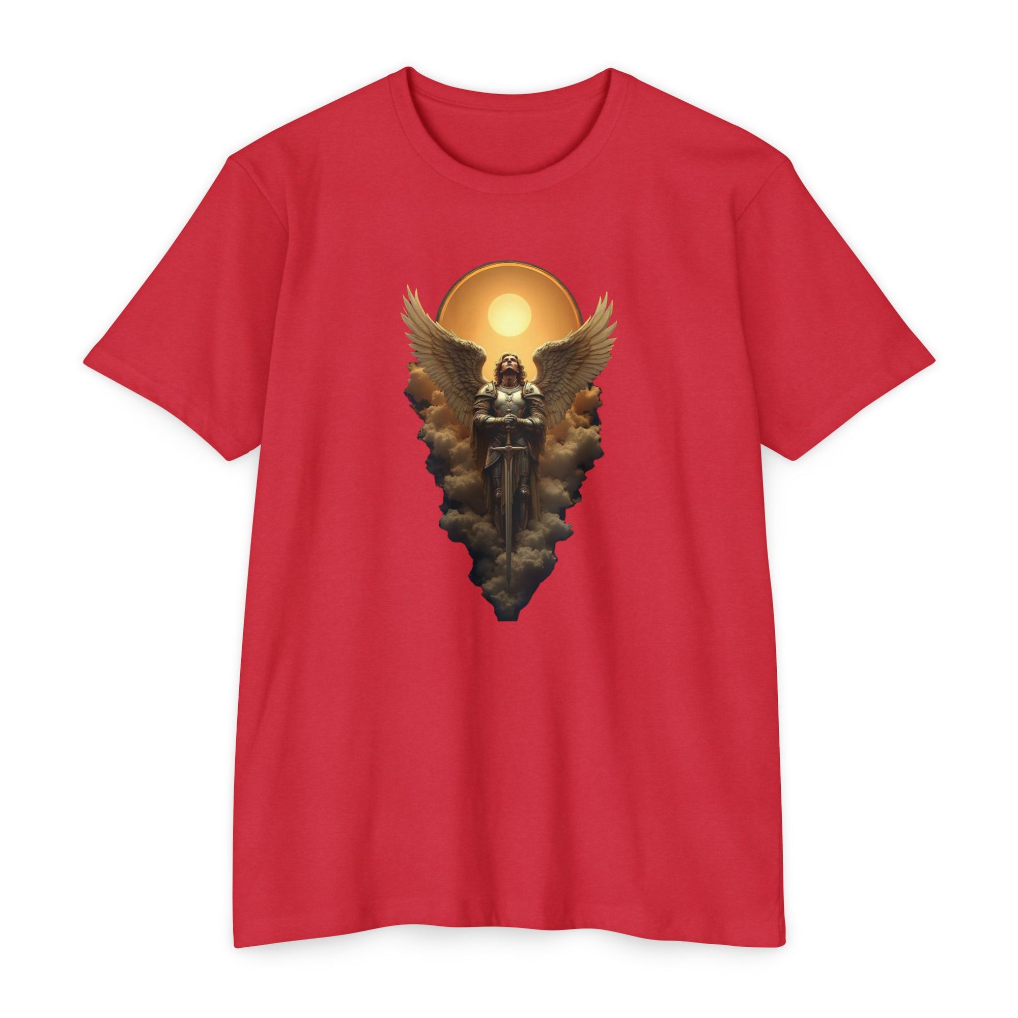 Celestial Warrior Saint Michael the Archangel T-Shirt
