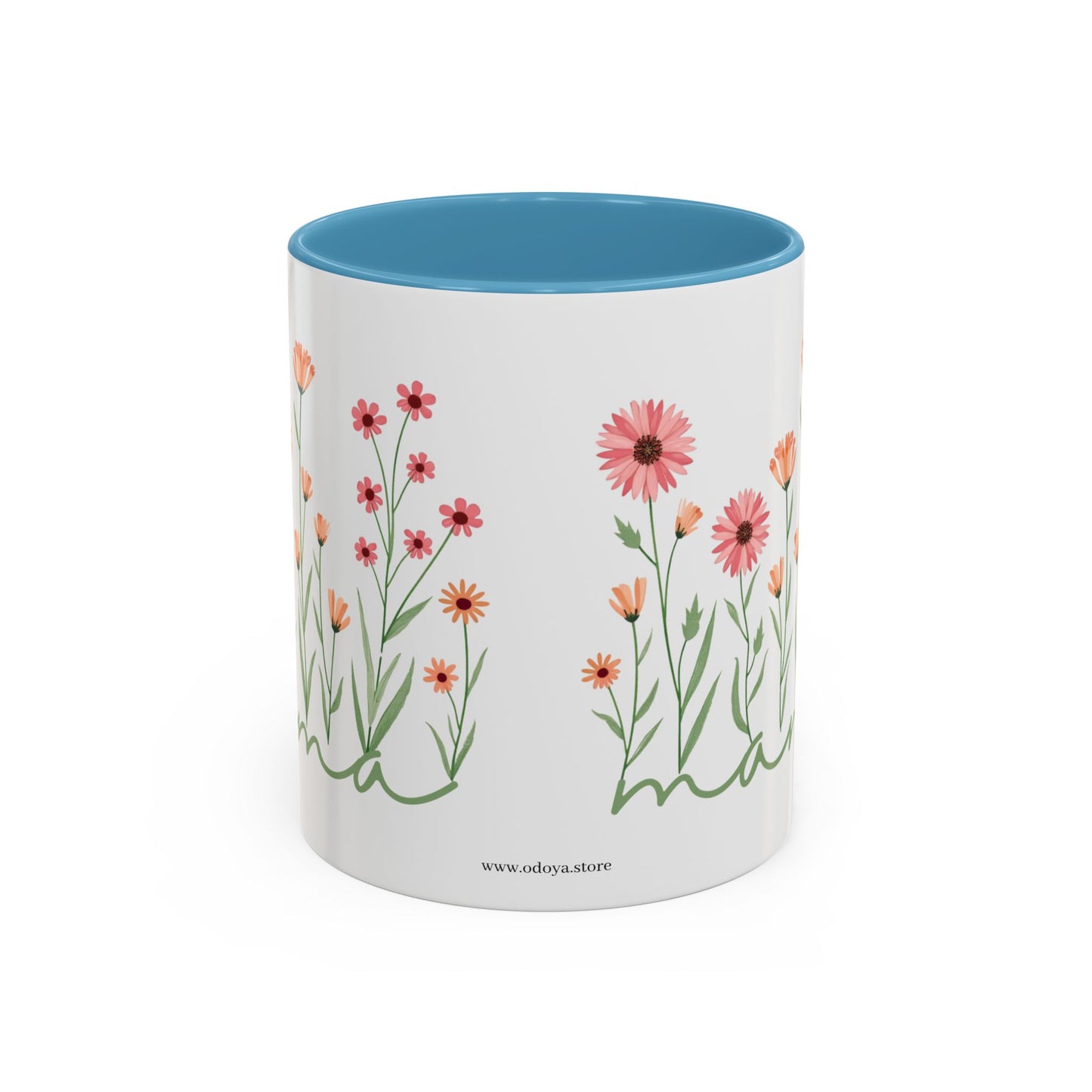 Coffee Mug Minimalist Flowers Mother's Day Gift
