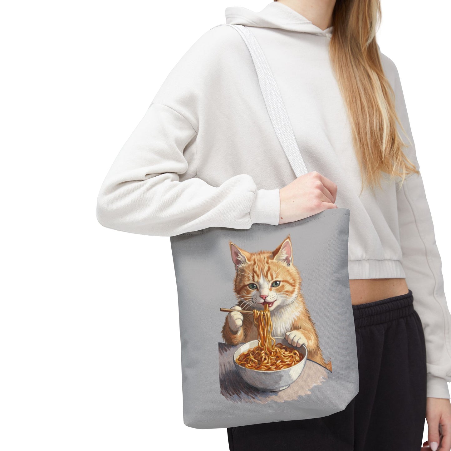 Noodle Cat Tote Bag