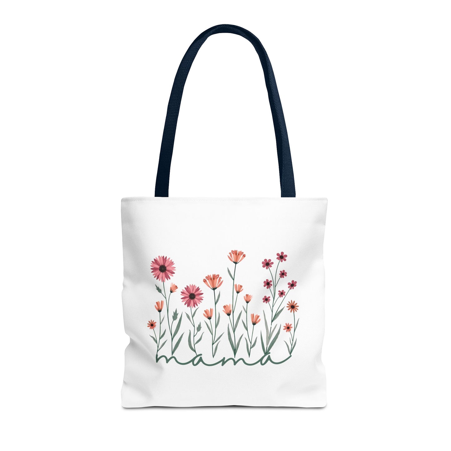 Minimalist Flowers Mother's Tote Bag