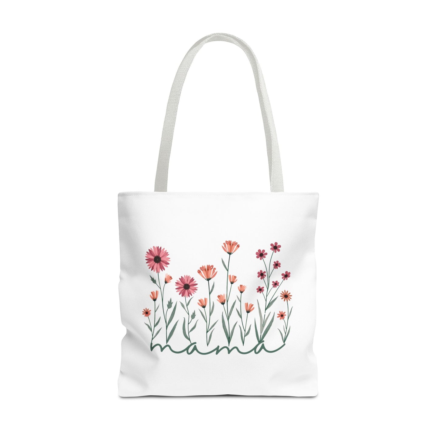 Minimalist Flowers Mother's Tote Bag