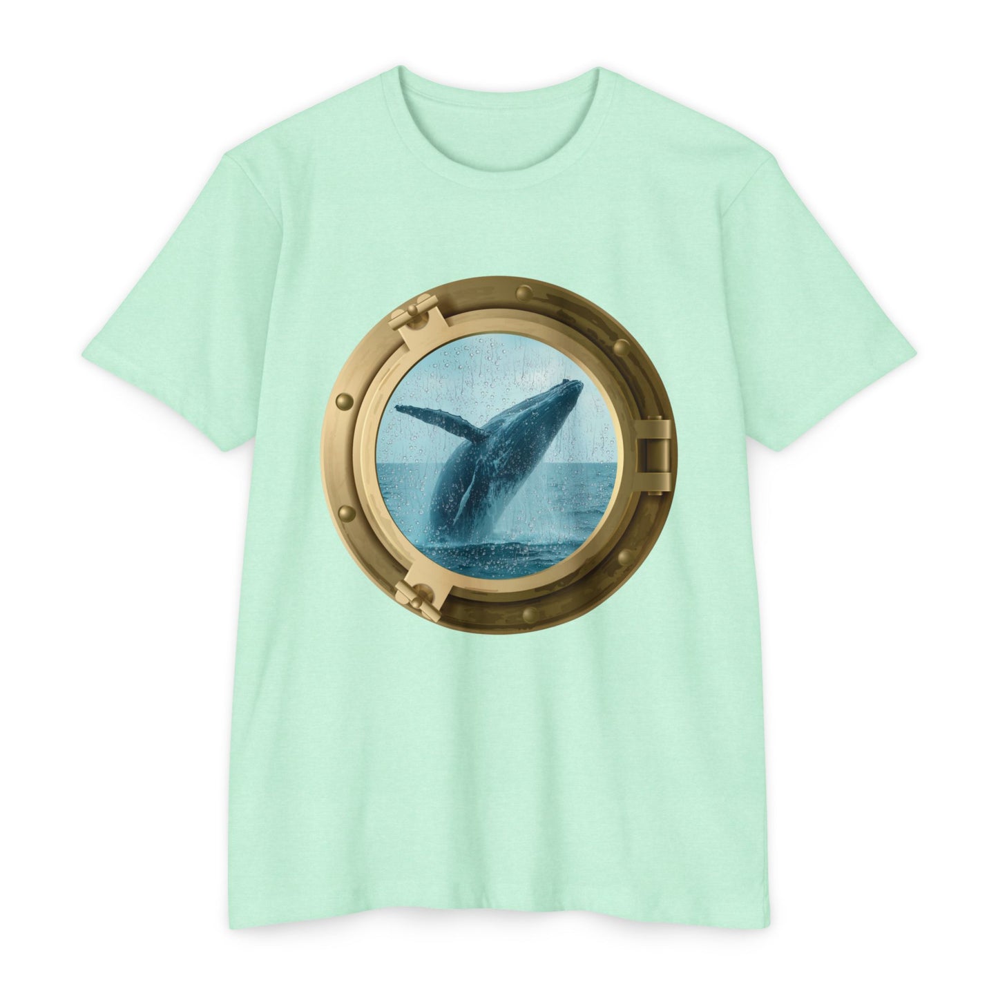 Whale Breaching T-Shirt – Minimal Ocean Design for Nature Lovers