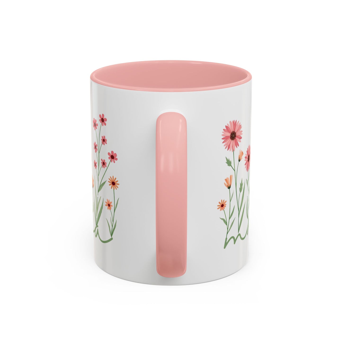 Coffee Mug Minimalist Flowers Mother's Day Gift