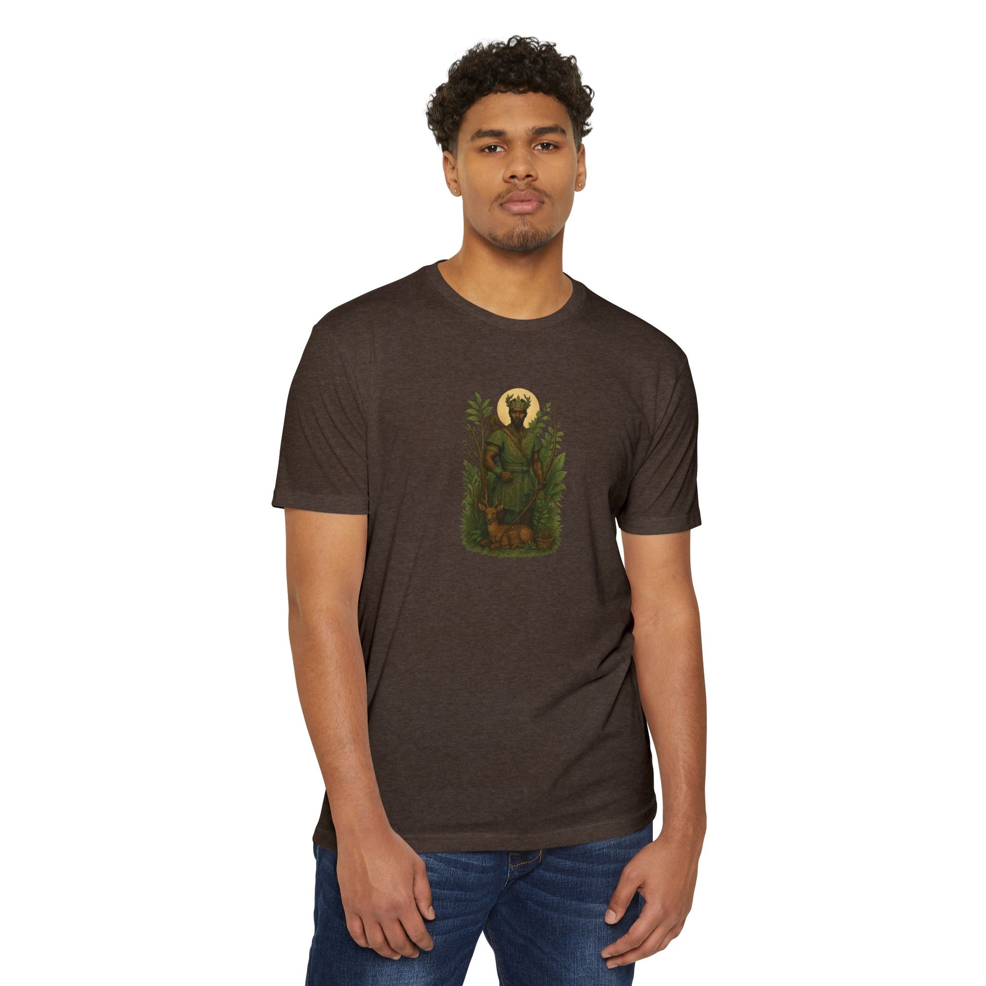 The Forest Spirit - Oshosi Orisha T-shirt