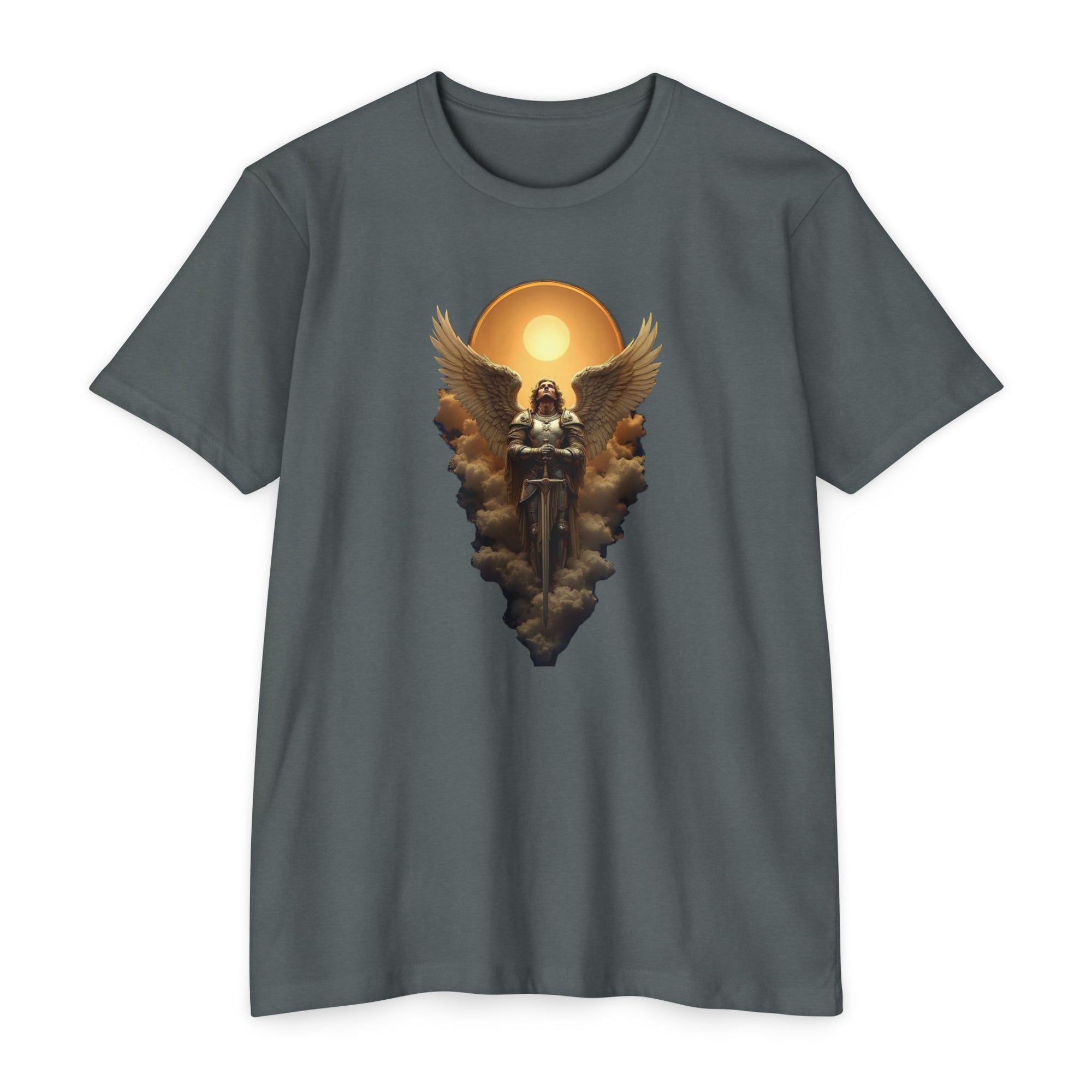 Celestial Warrior Saint Michael the Archangel T-Shirt