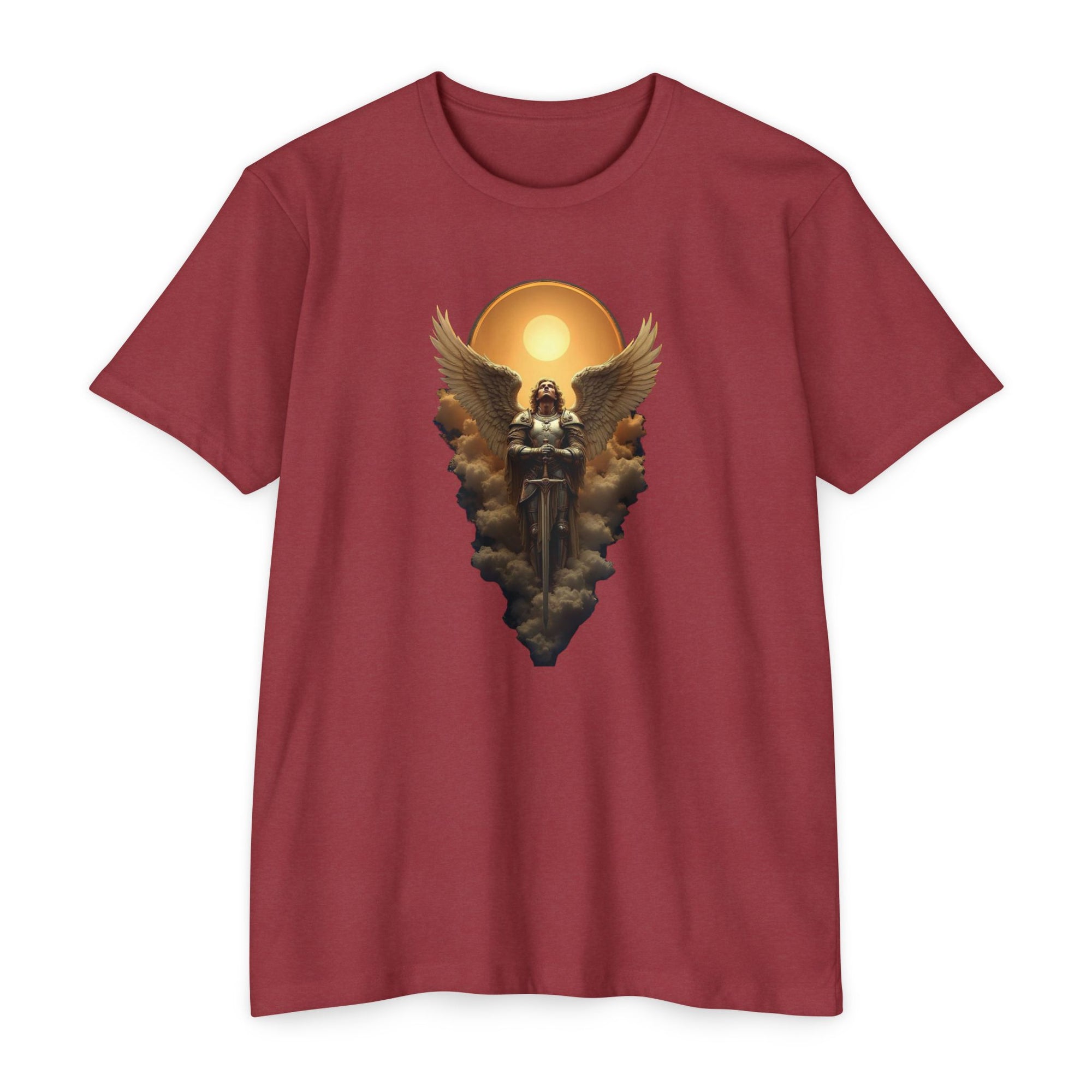 Celestial Warrior Saint Michael the Archangel T-Shirt