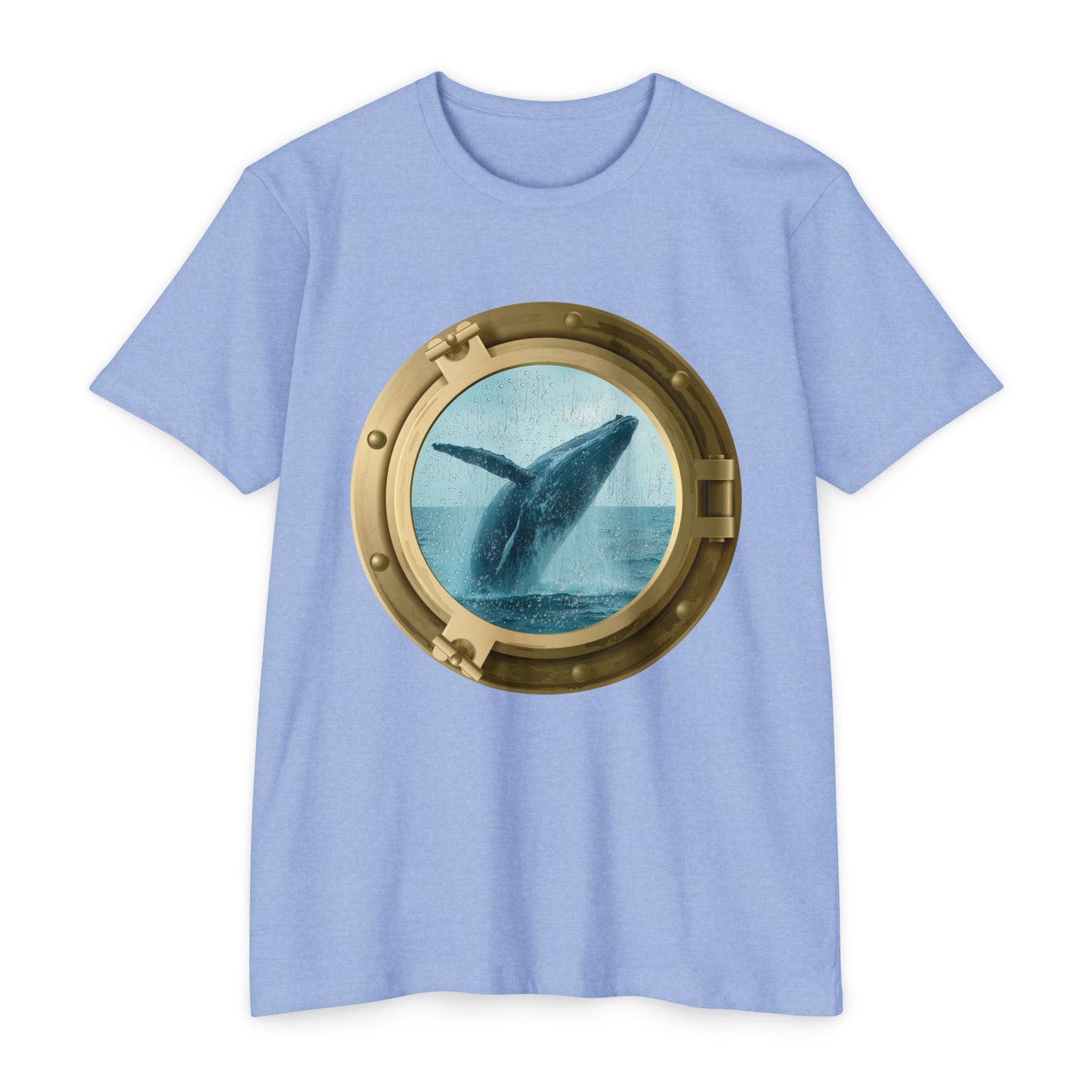 Whale Breaching T-Shirt – Minimal Ocean Design for Nature Lovers