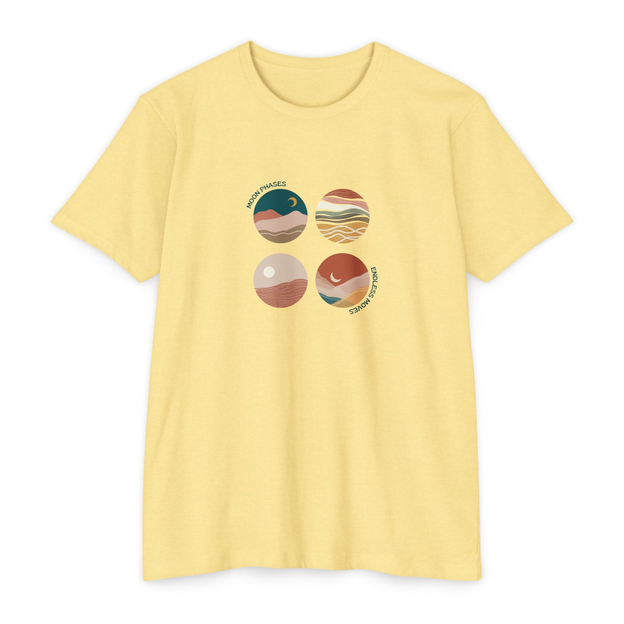 Moon Phases Astrology Lovers T-shirt