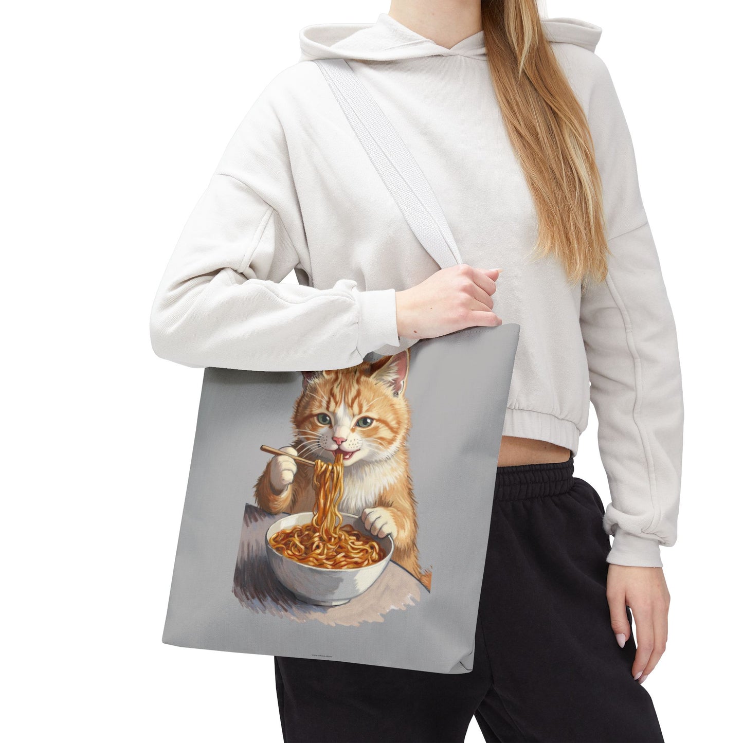 Noodle Cat Tote Bag