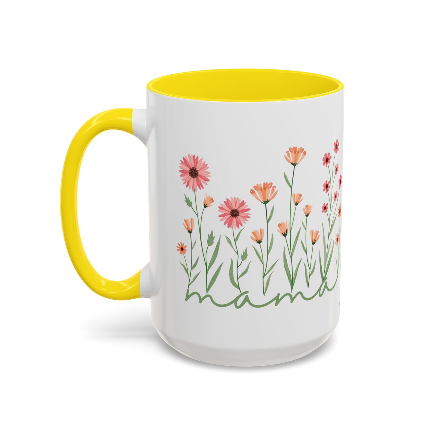 Coffee Mug Minimalist Flowers Mother's Day Gift