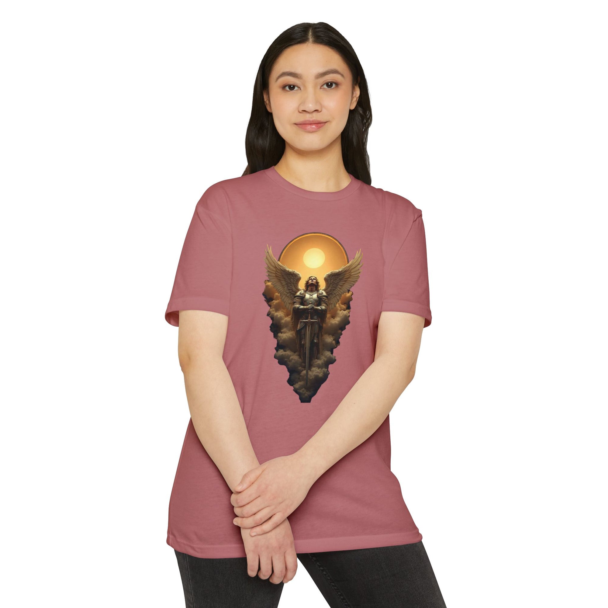 Celestial Warrior Saint Michael the Archangel T-Shirt