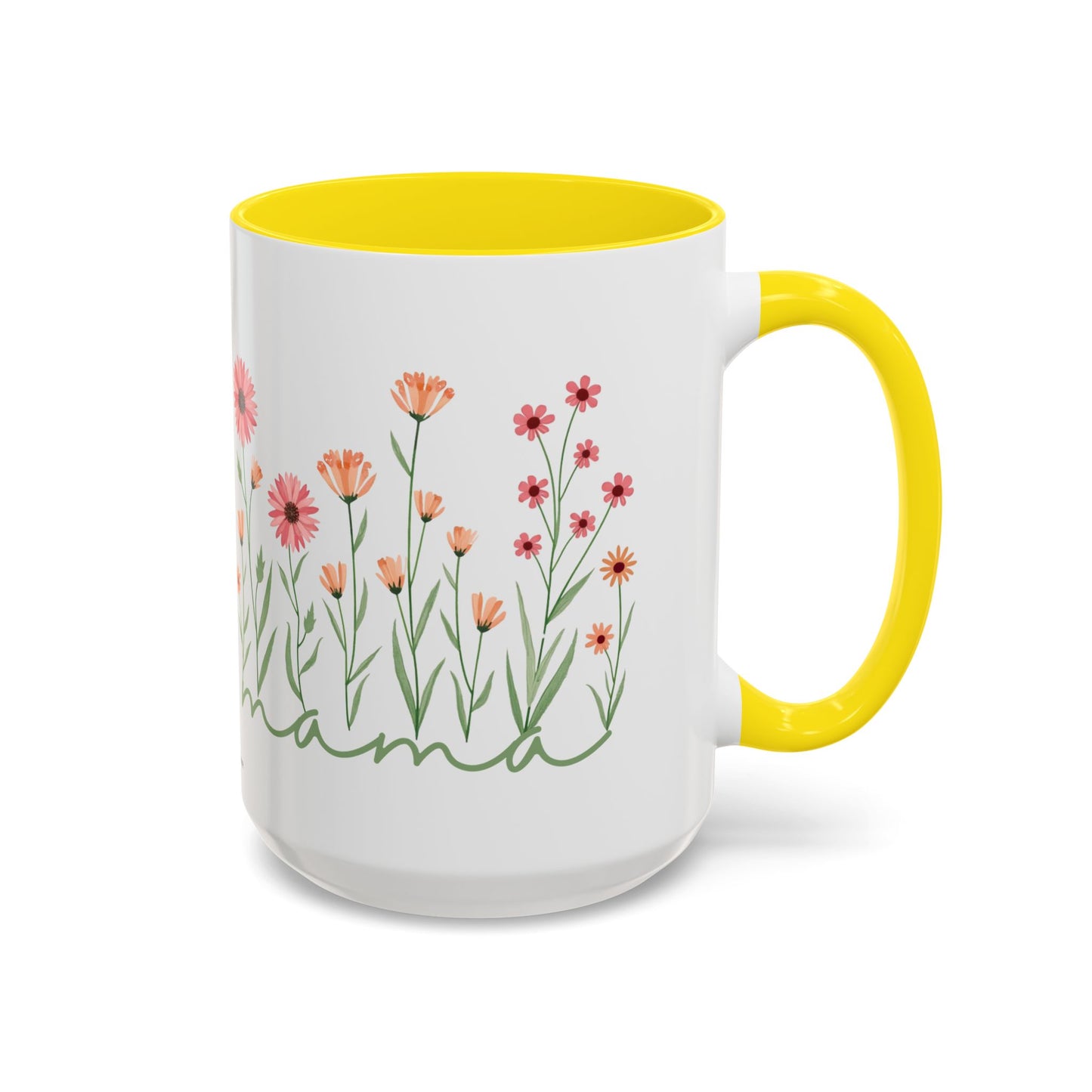 Coffee Mug Minimalist Flowers Mother's Day Gift