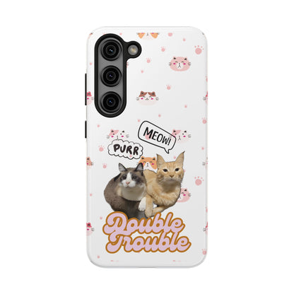 Phone Cases - Cat lovers - White Design