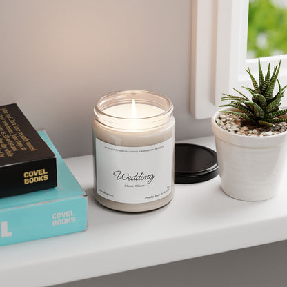 'Premium Wedding' - Scented soy wax candle